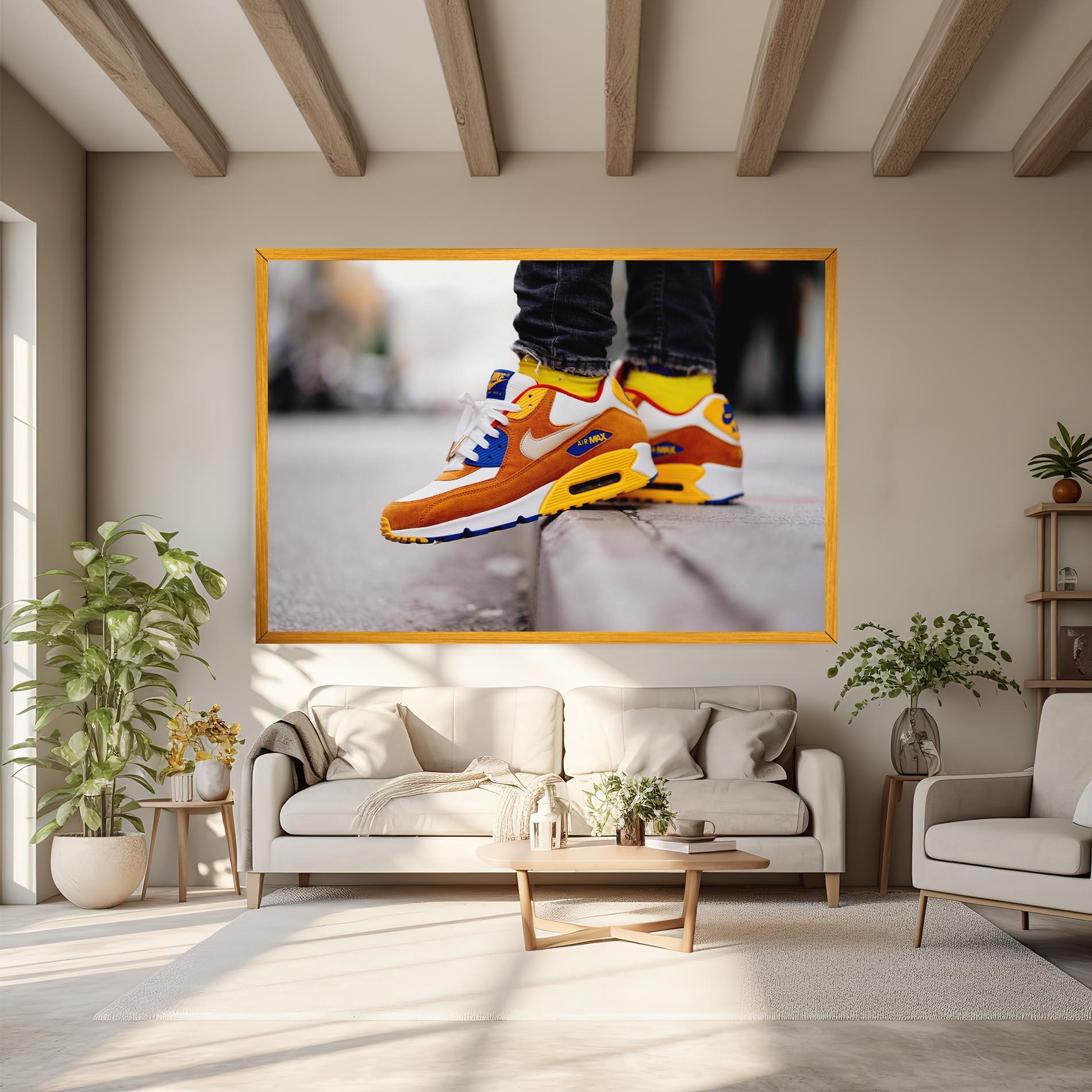Tablou Canvas Nike Air Max Shoes mockup 6