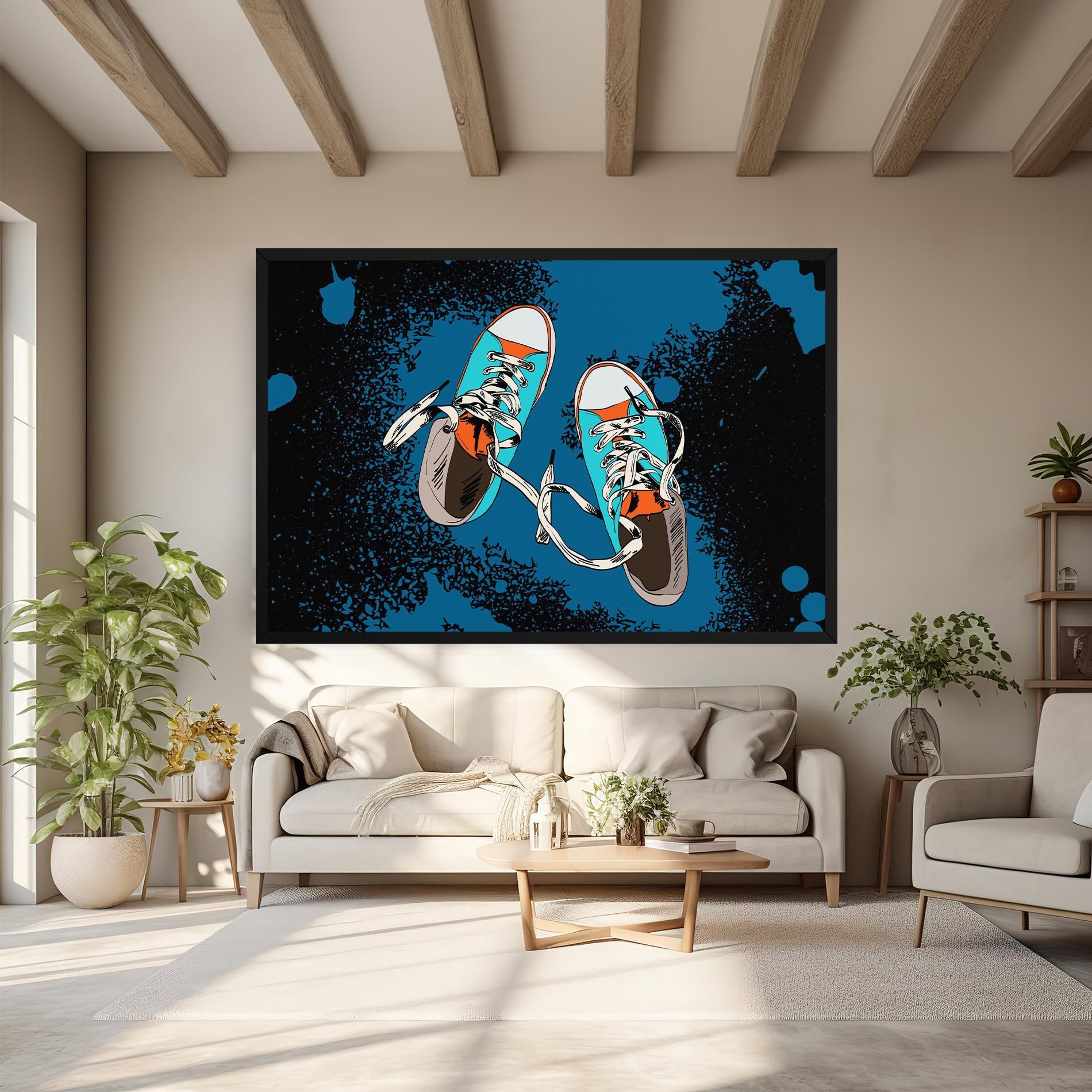 Blue Shoes Splash mockup 6