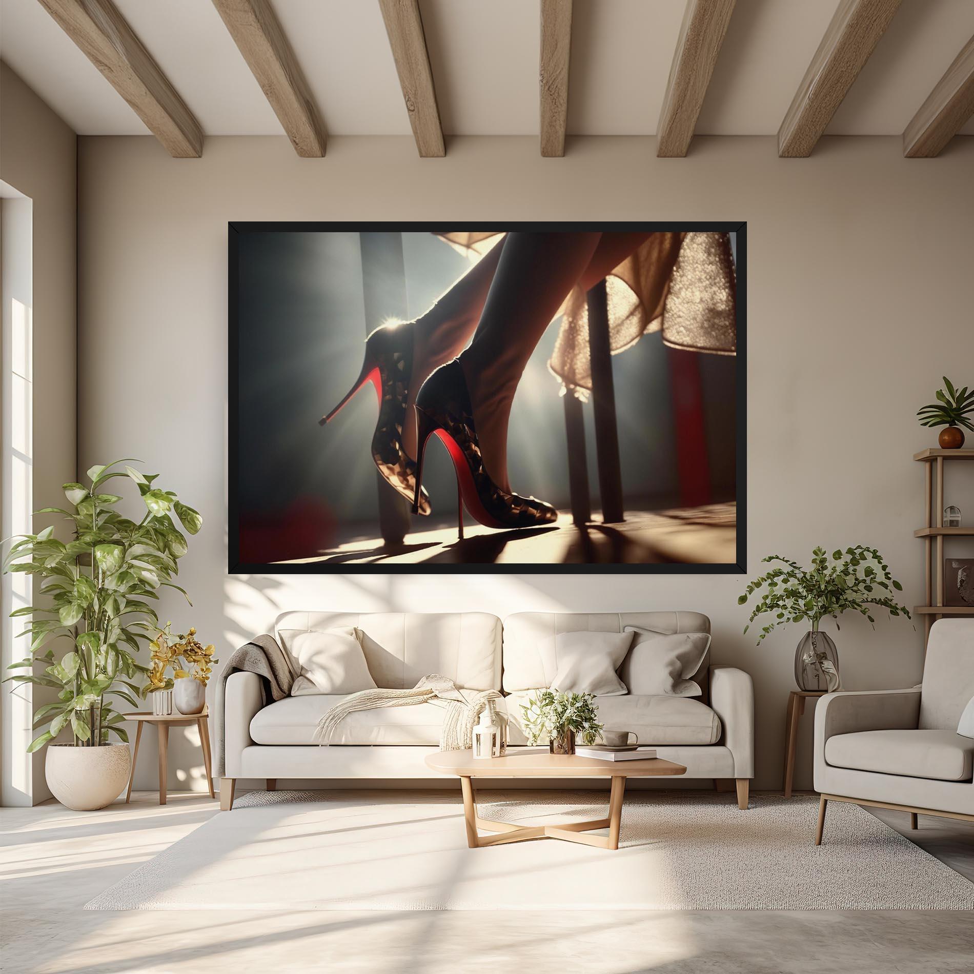 Tablou Canvas Heels In The Sun mockup 6