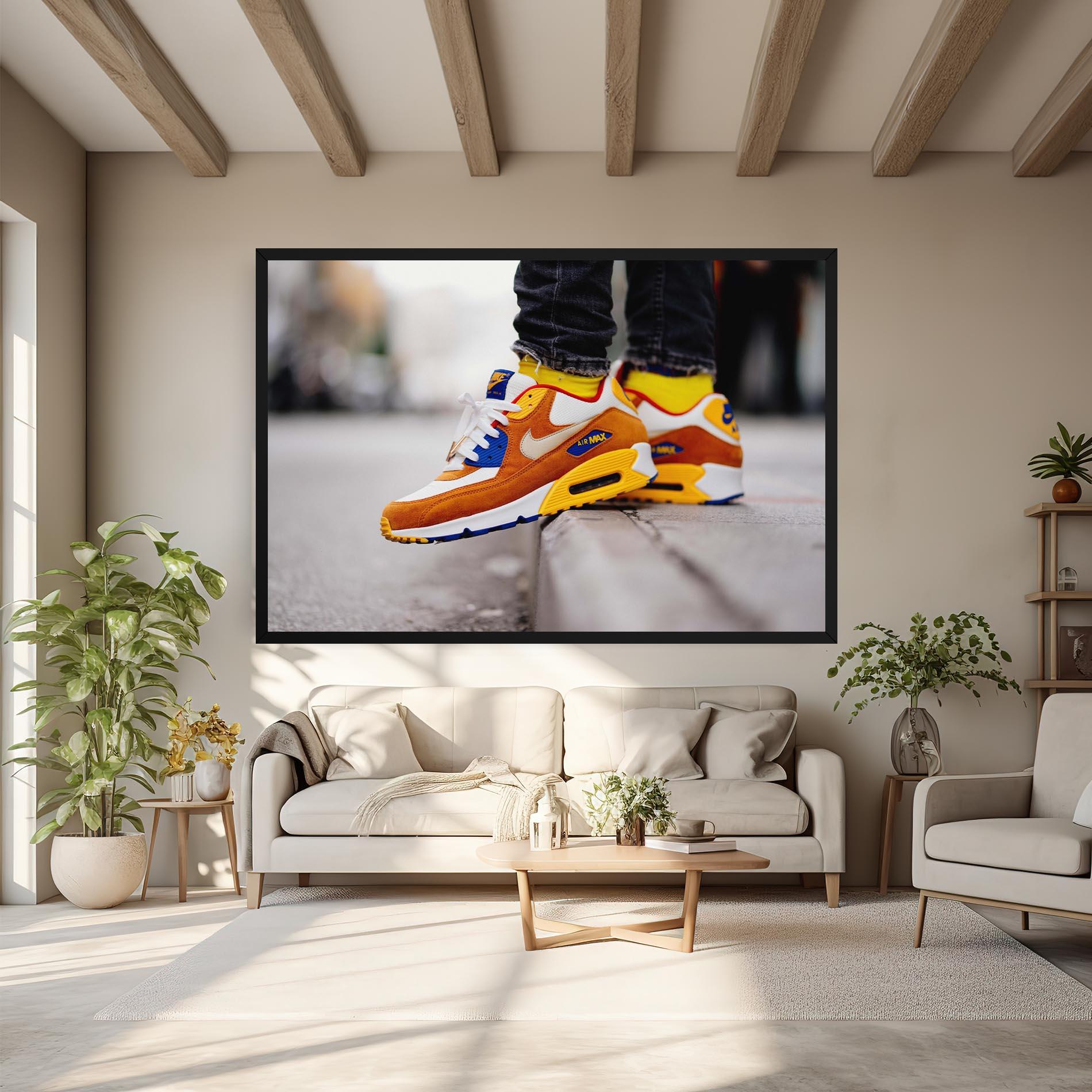 Tablou Canvas Nike Air Max Shoes mockup 6