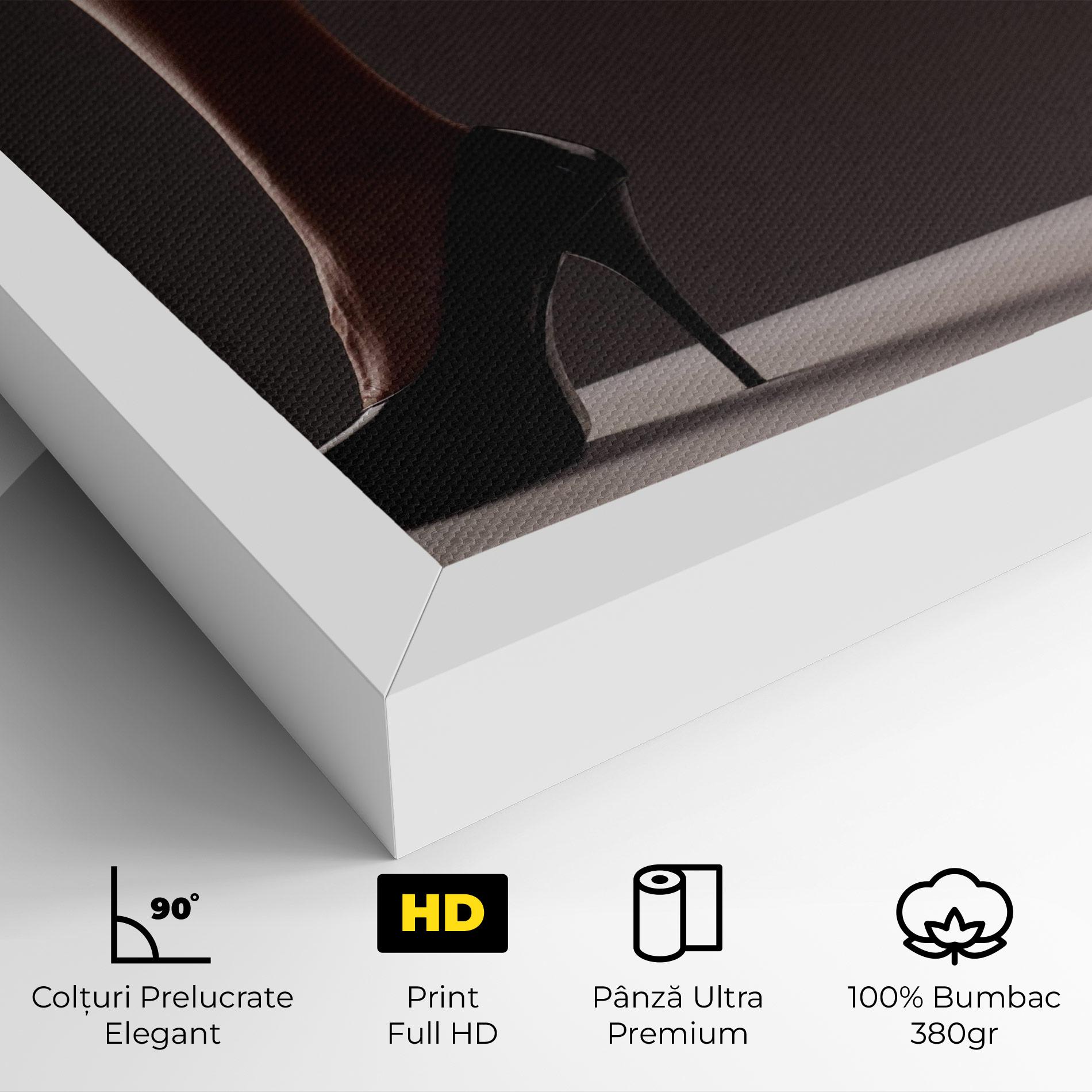 Tablou Canvas Black High Heels mockup 4
