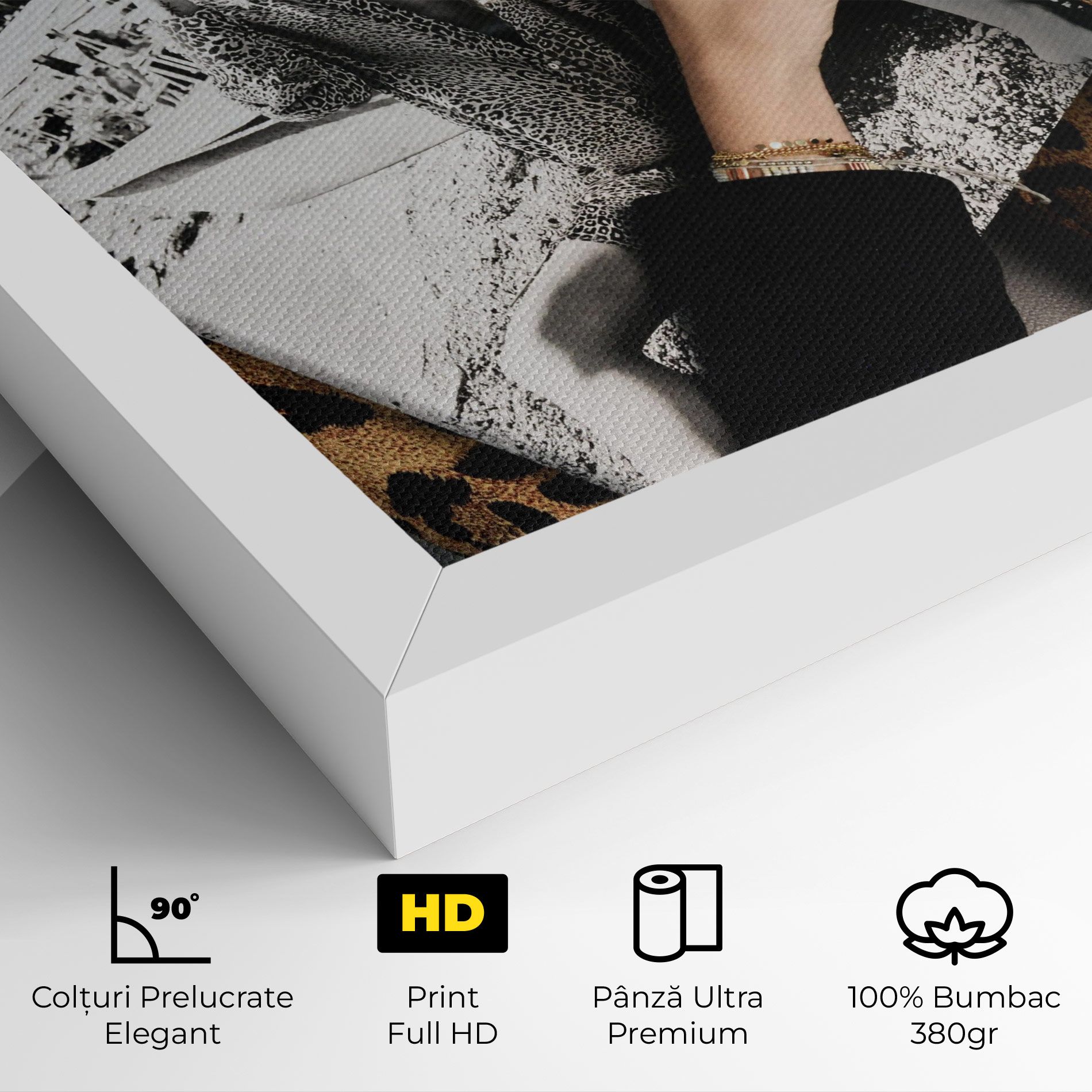 Black Shoes Holding Coffee mockup 4