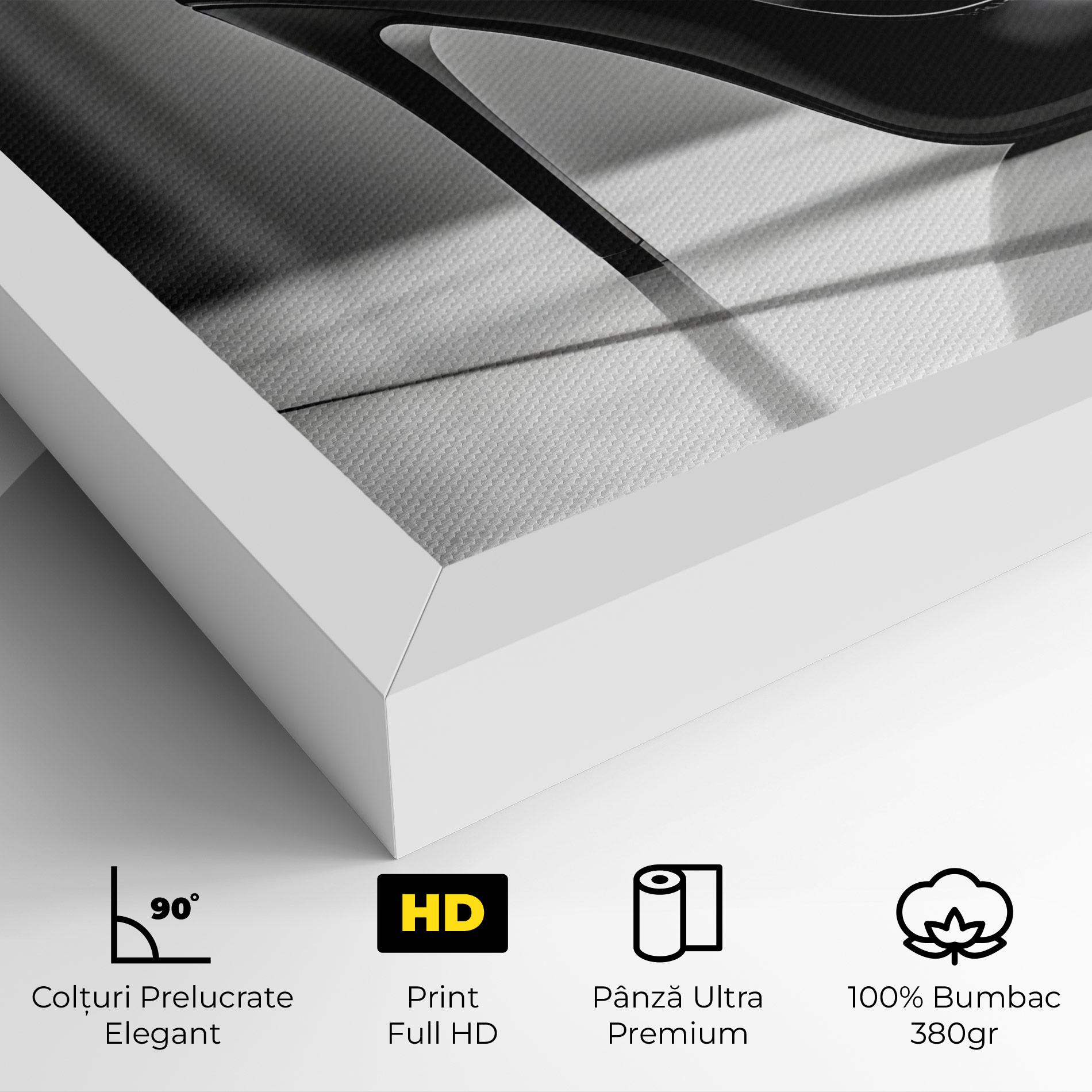 Tablou Canvas Black Unique Design mockup 4