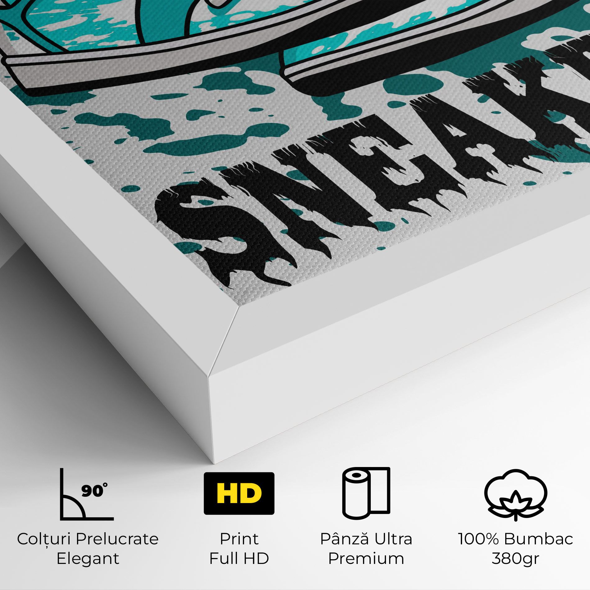 Light Blue Sneakers mockup 4