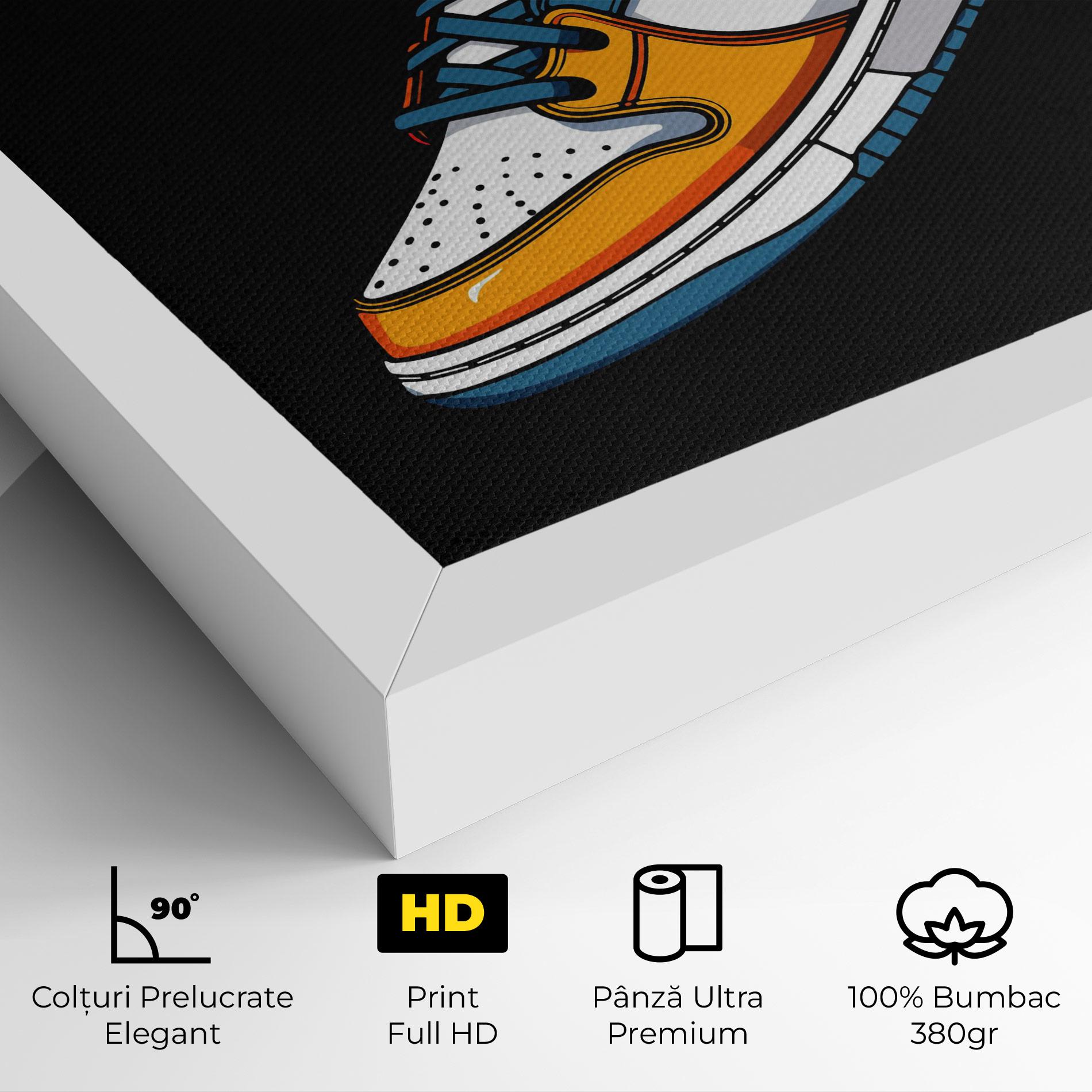 Tablou Canvas Nike Shoe mockup 4