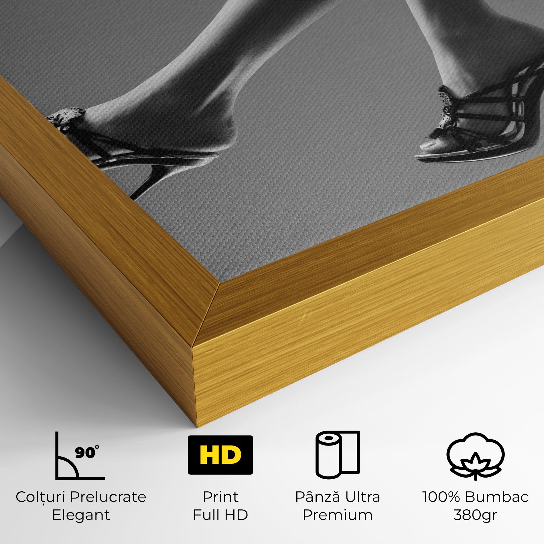 Black Shoes On Grey mockup 4