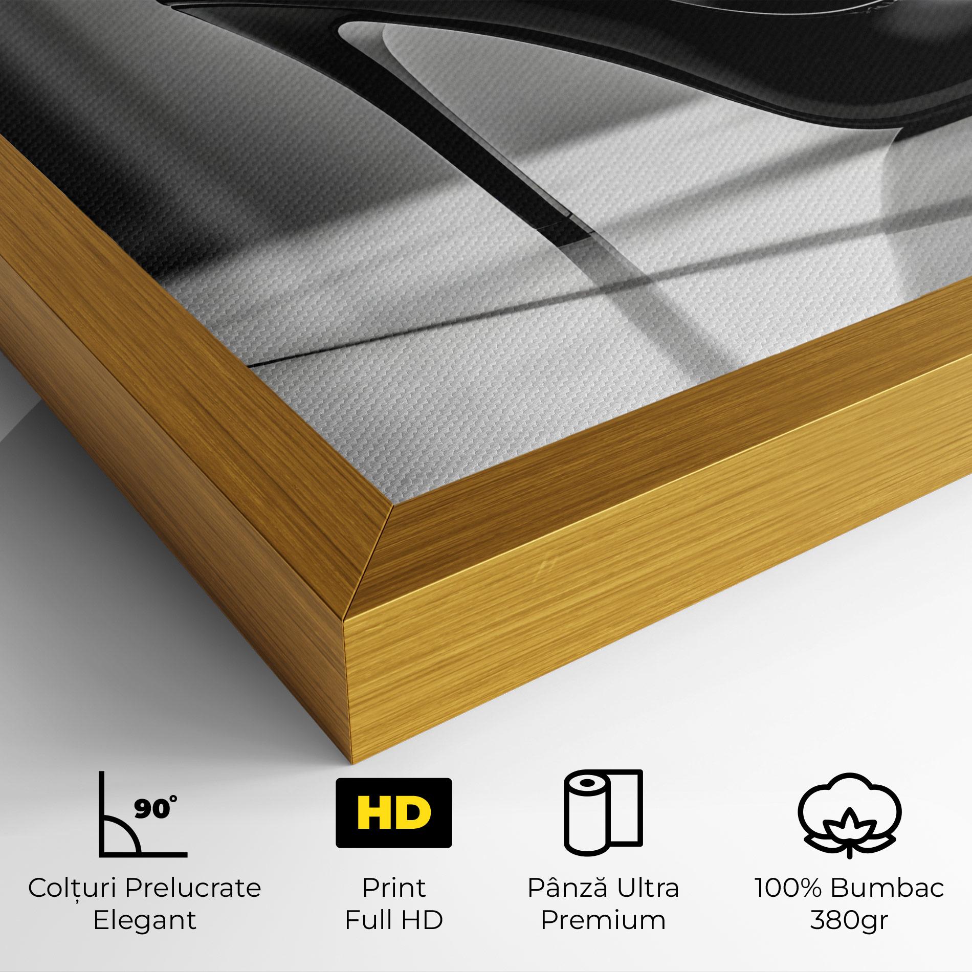 Tablou Canvas Black Unique Design mockup 4