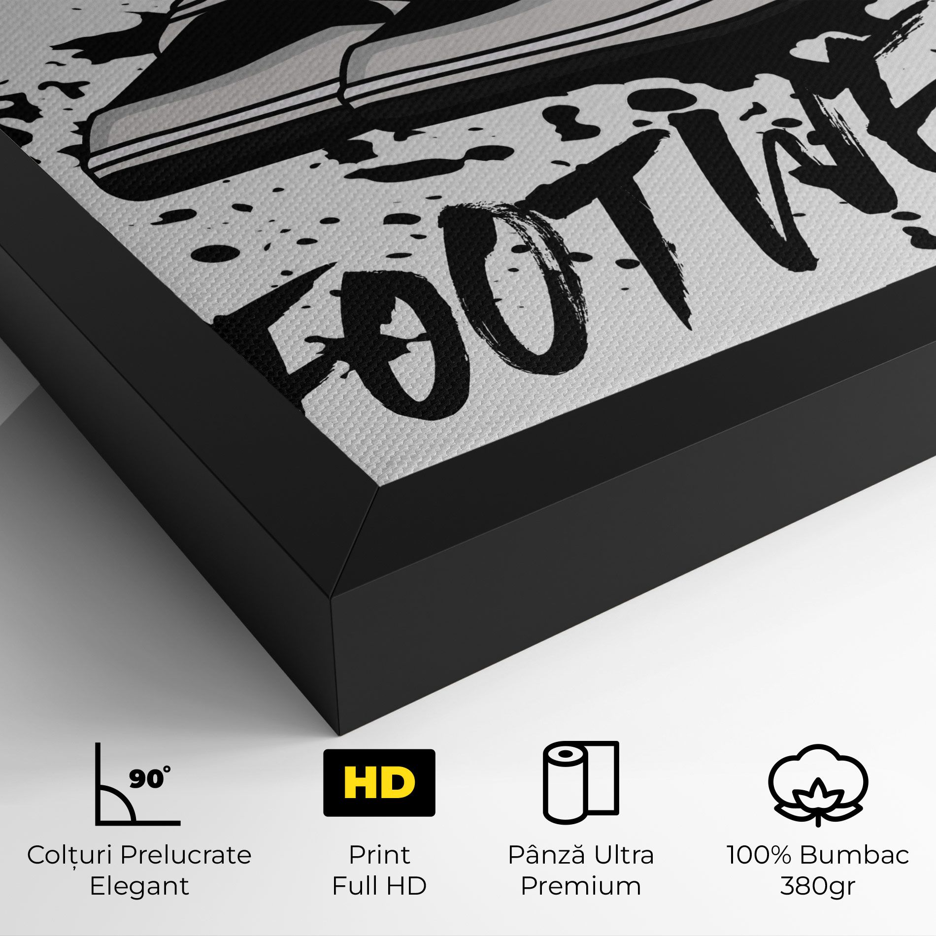 Black Footwear mockup 4