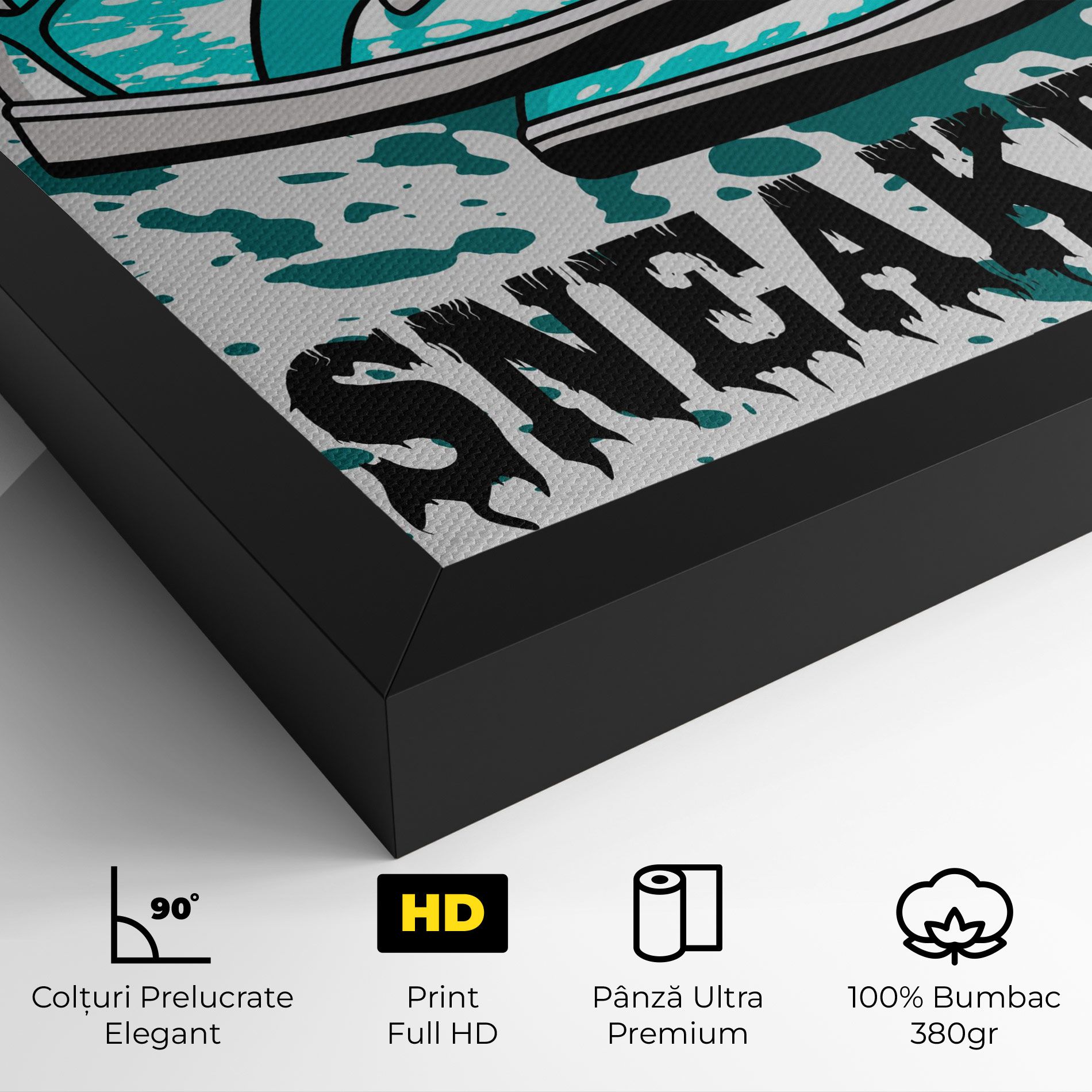 Light Blue Sneakers mockup 4