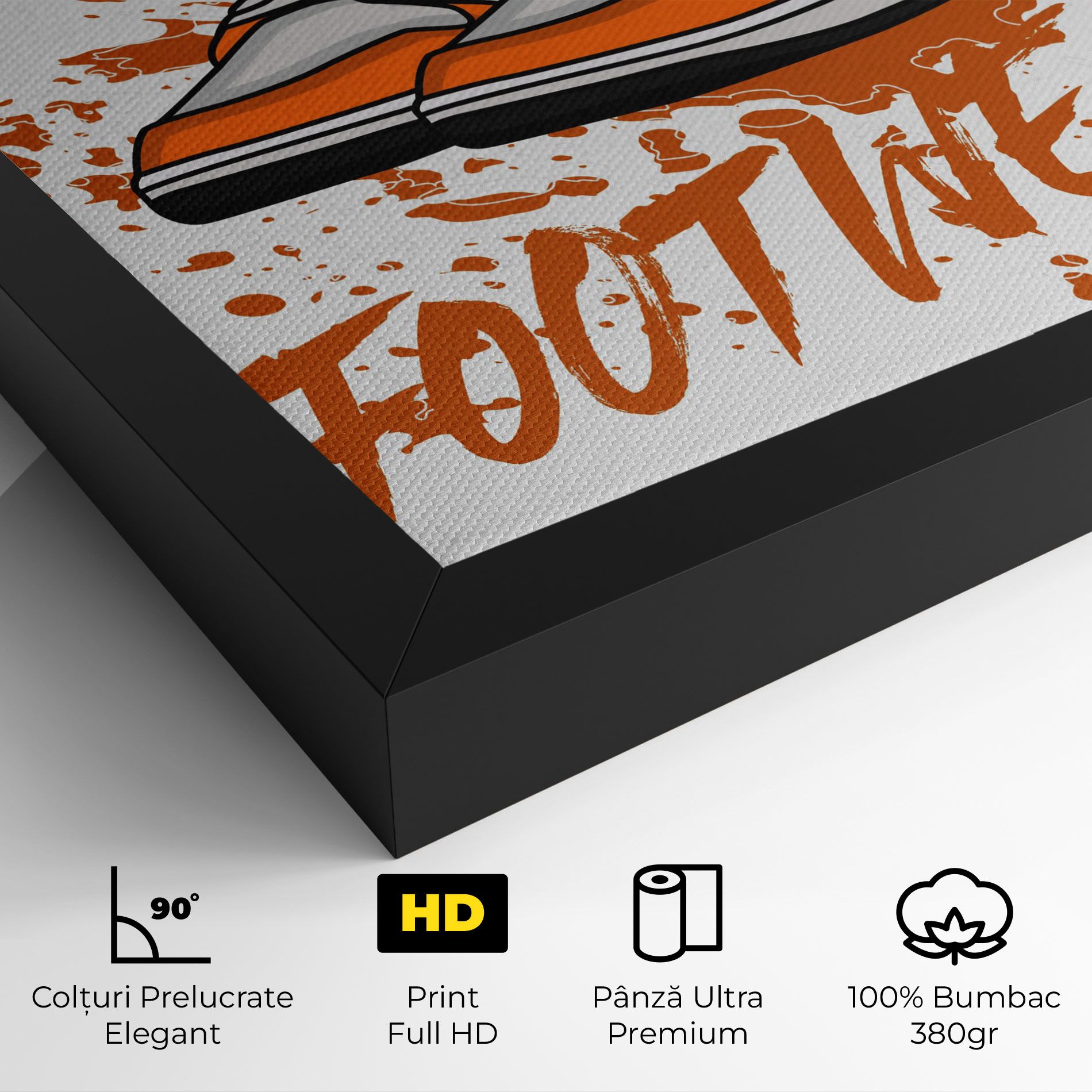 Orange Footwear mockup 4