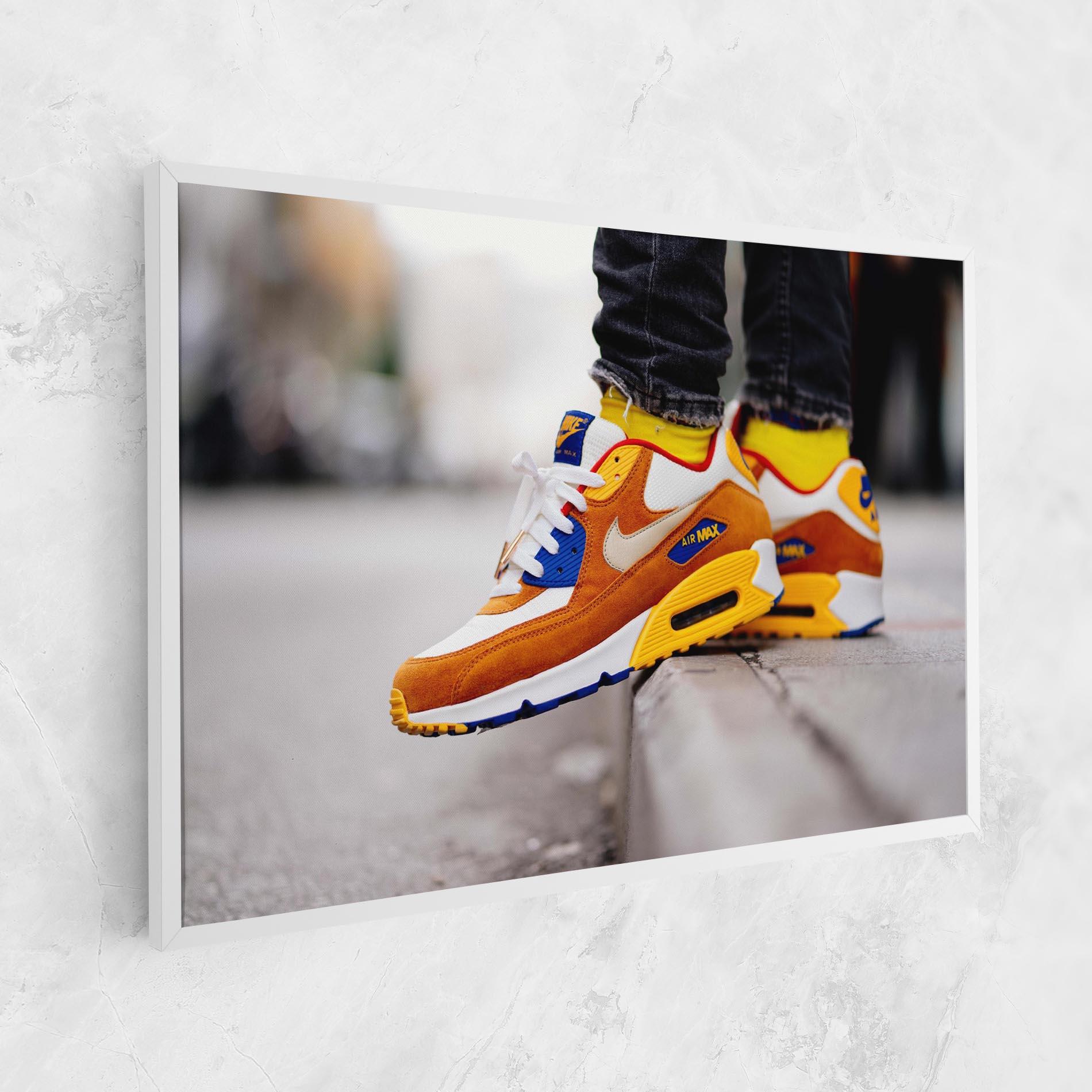 Tablou Canvas Nike Air Max Shoes mockup 1