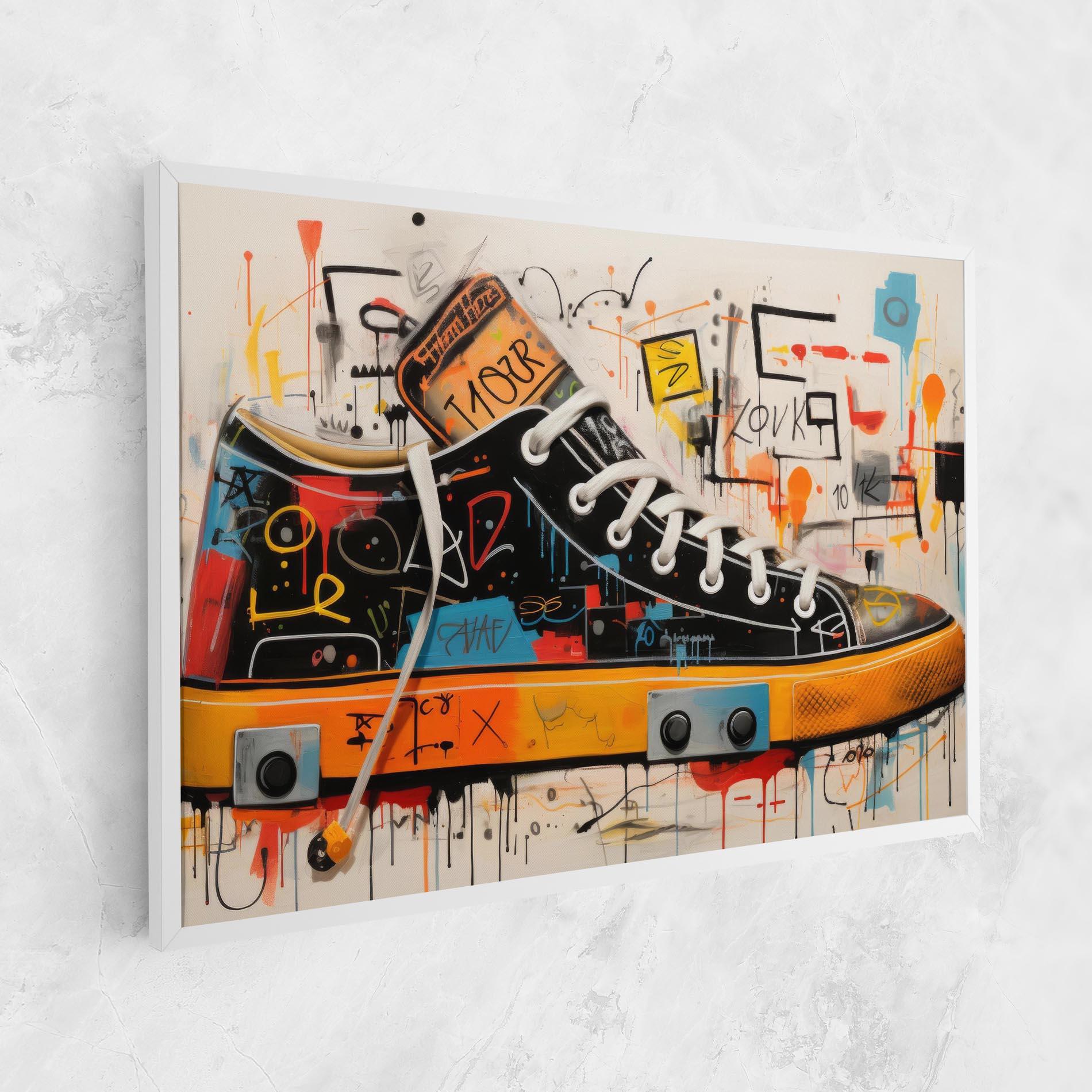 Tablou Canvas Teenager Sneakers mockup 1