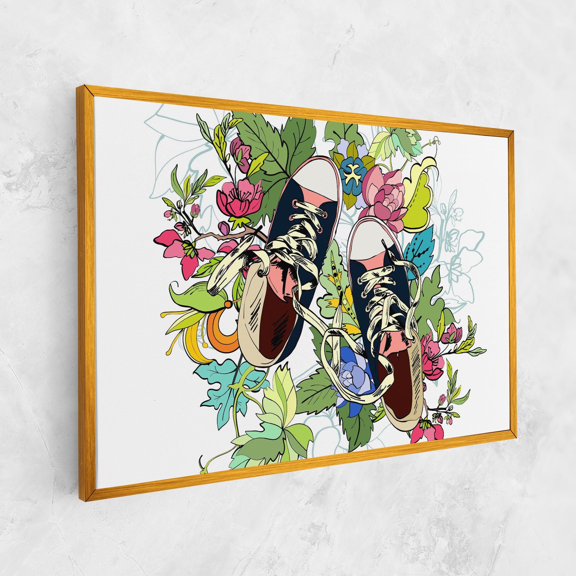 Flower Shoes mockup 1