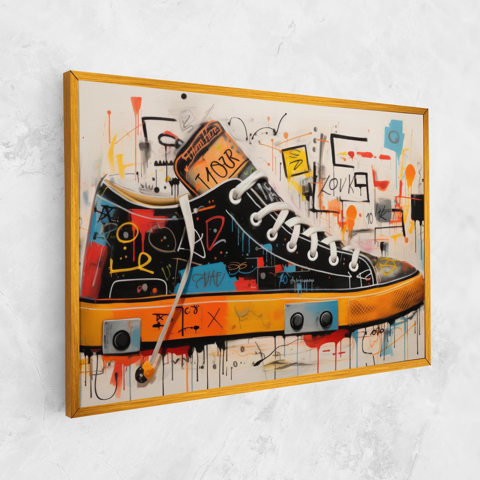 Tablou Canvas Teenager Sneakers mockup 1