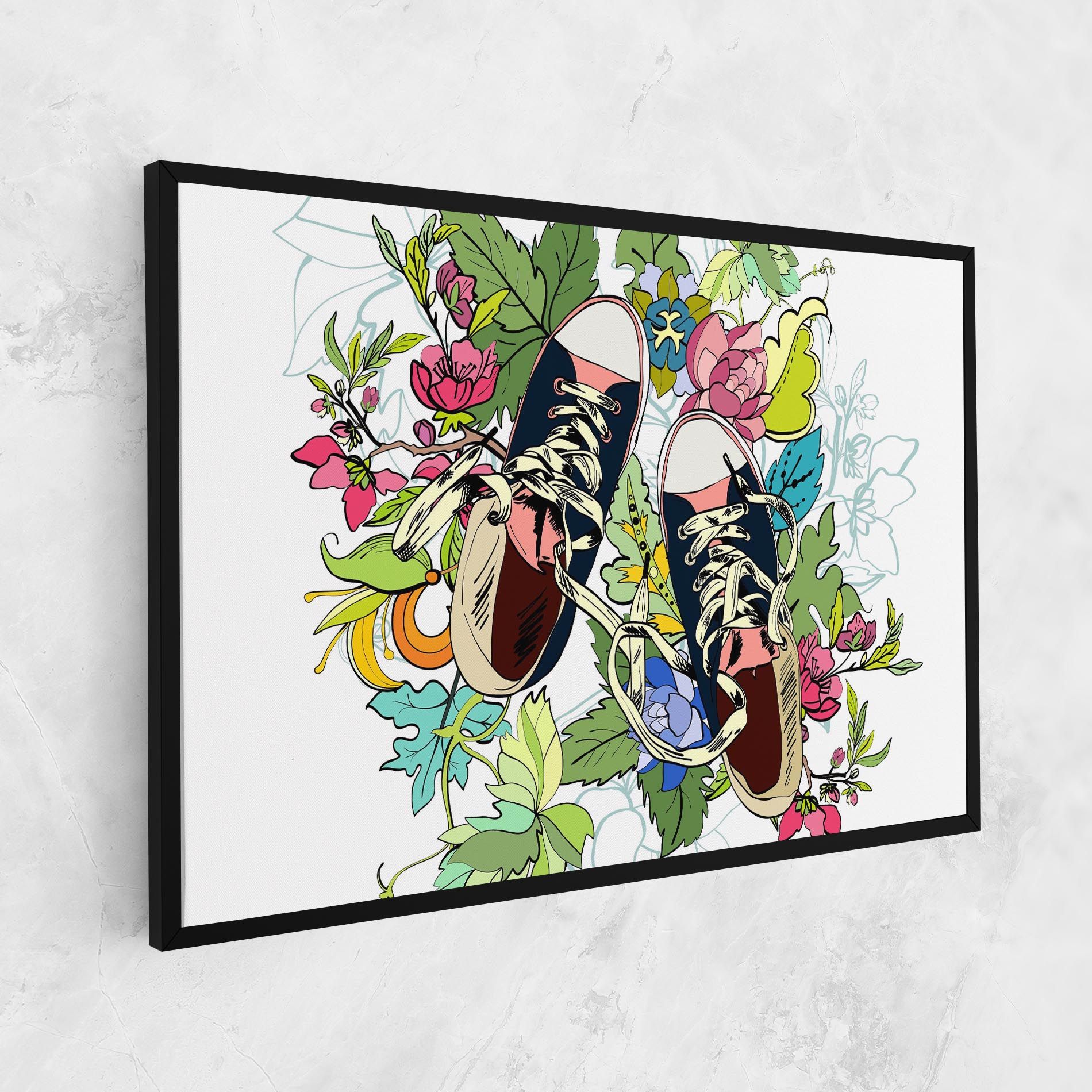 Flower Shoes mockup 1