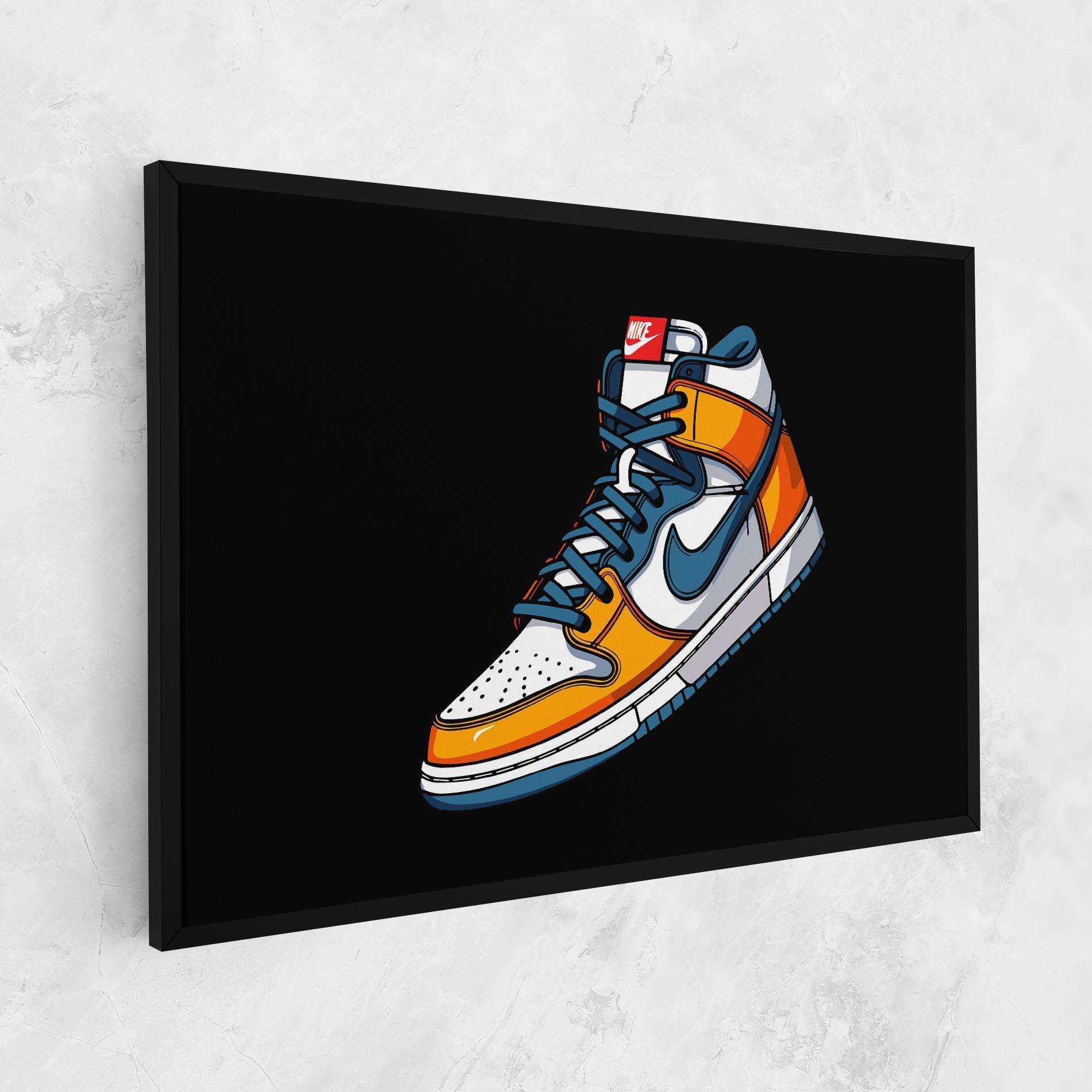 Tablou Canvas Nike Shoe mockup 1