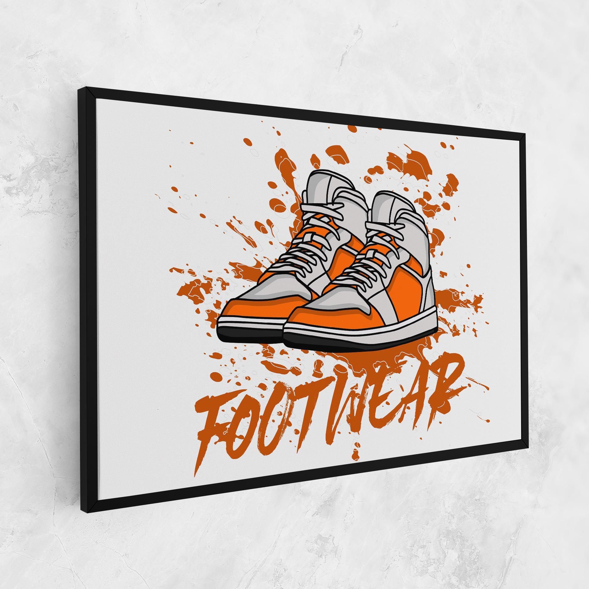 Orange Footwear mockup 1