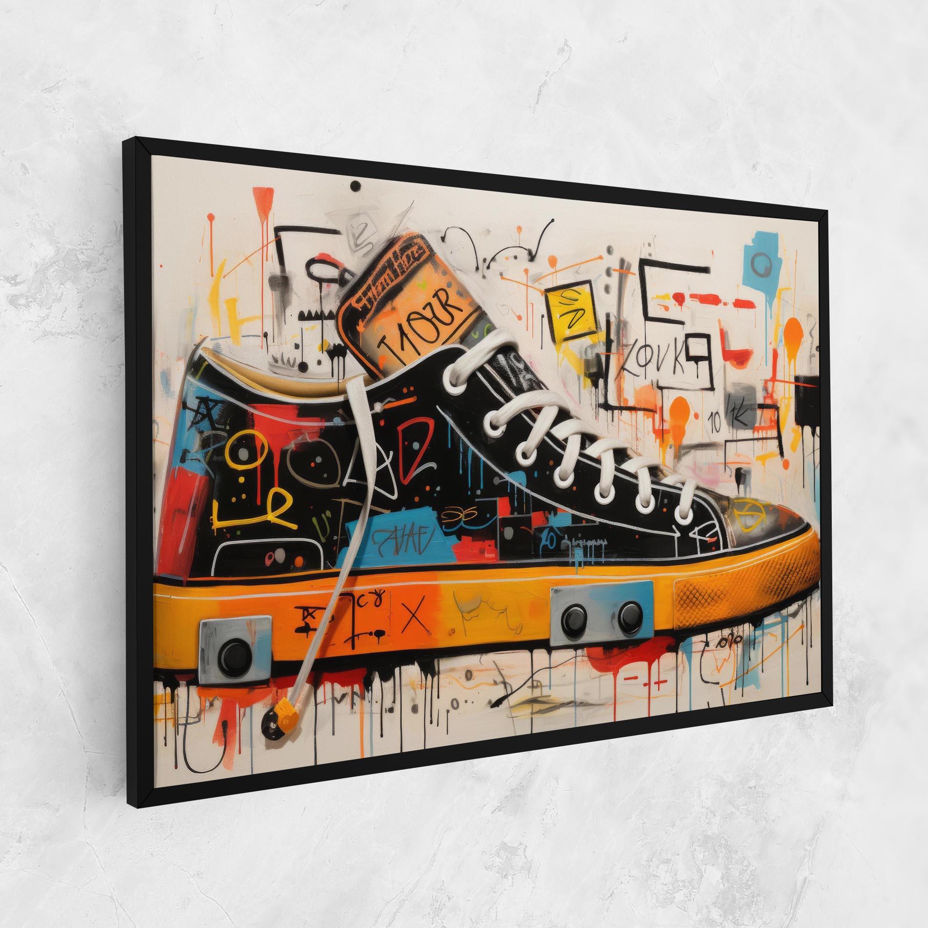 Tablou Canvas Teenager Sneakers mockup 1