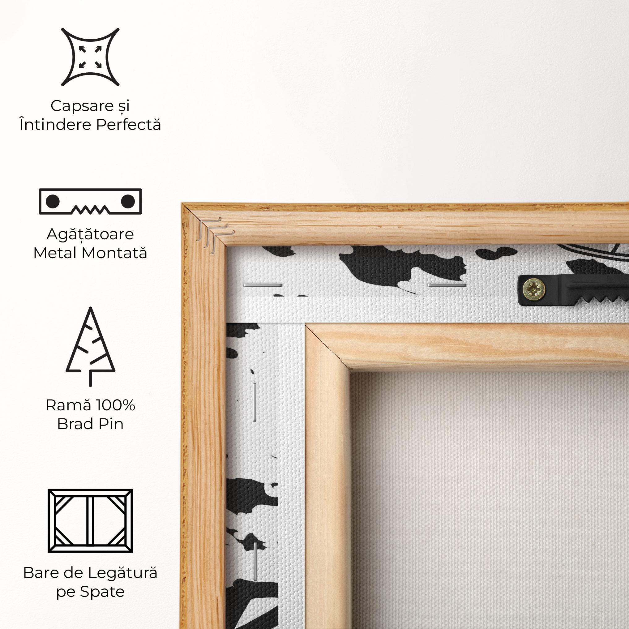 Tablou Canvas Black Footwear mockup 5