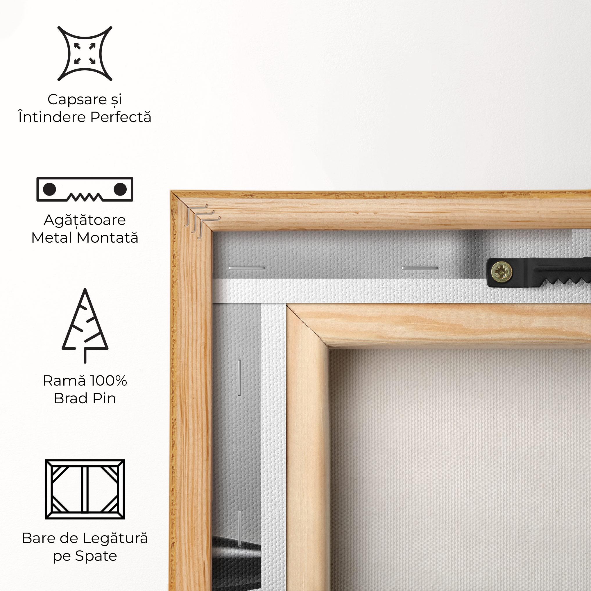 Tablou Canvas Black Unique Design mockup 5