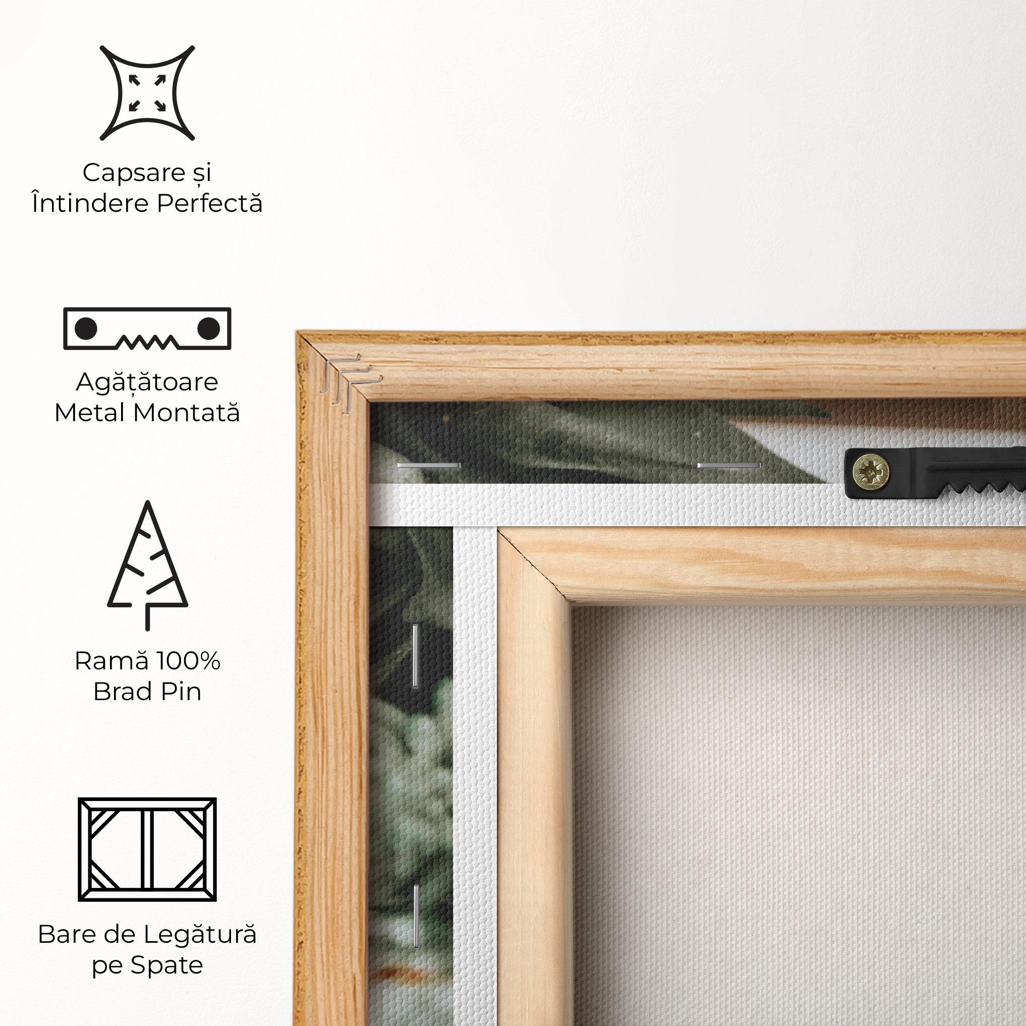 Tablou Canvas Brown Air Jordan mockup 5