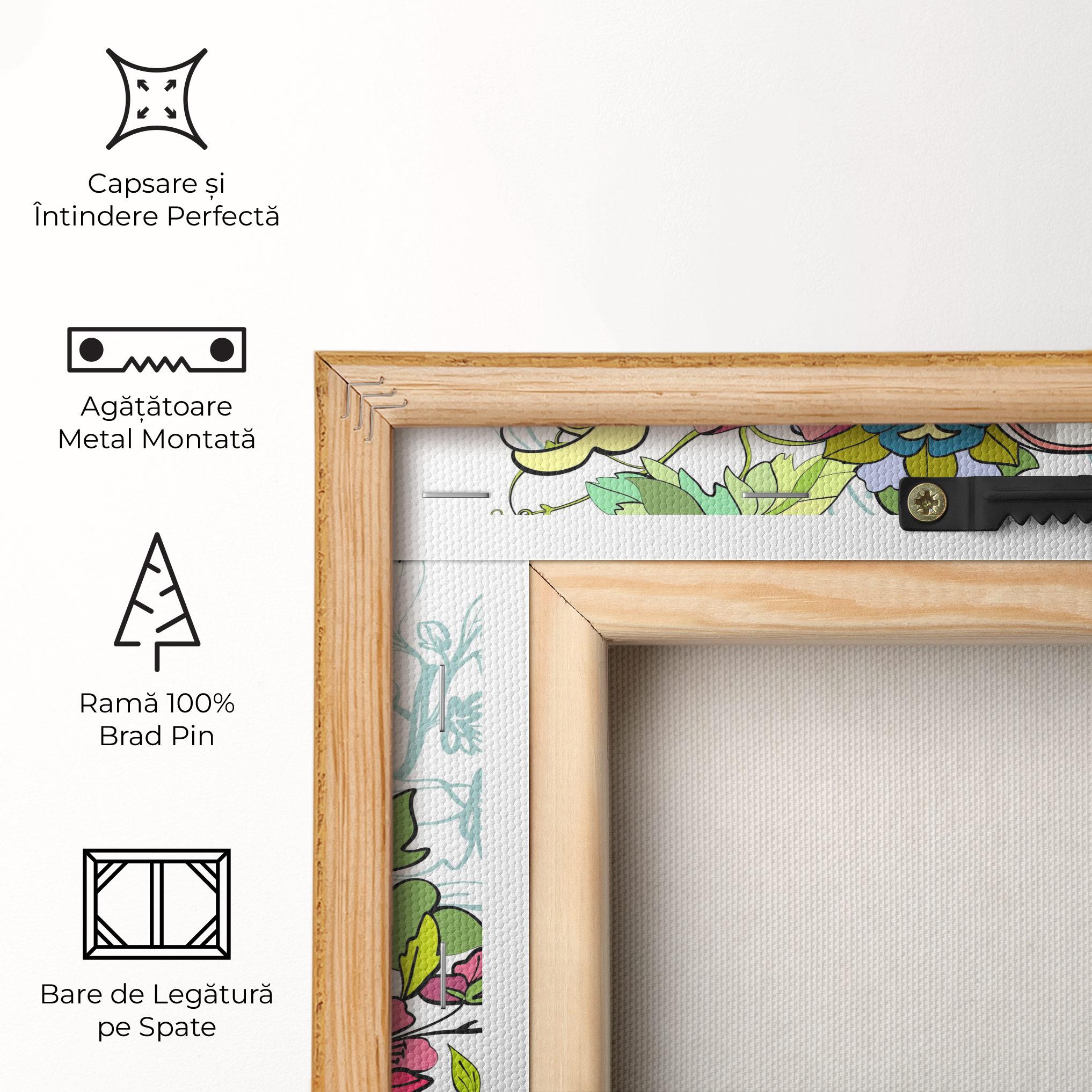 Tablou Canvas Flower Shoes mockup 5