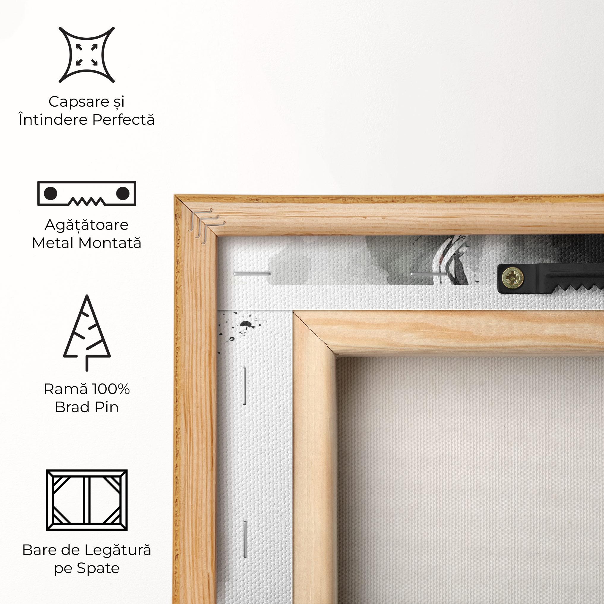 Tablou Canvas Watercolor Shoes mockup 5