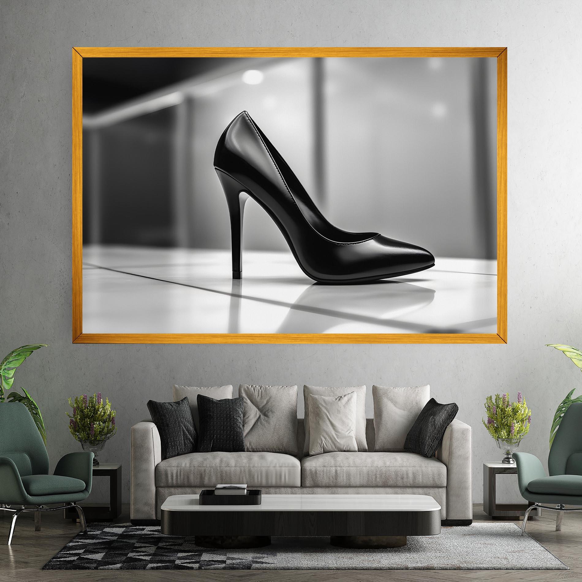 Tablou Canvas Black Unique Design mockup 7