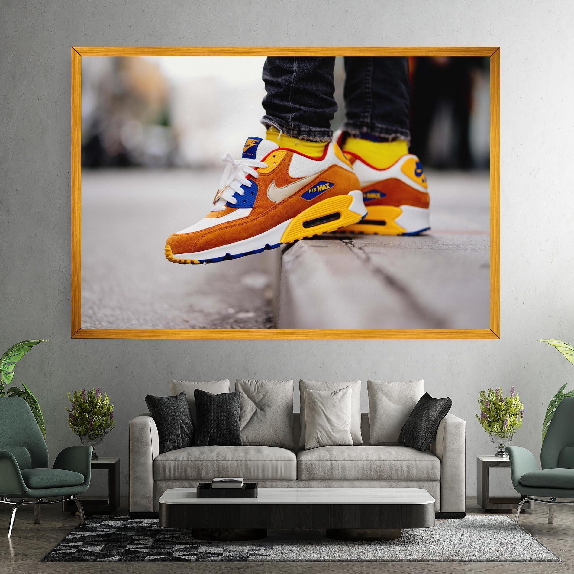 Tablou Canvas Nike Air Max Shoes mockup 7