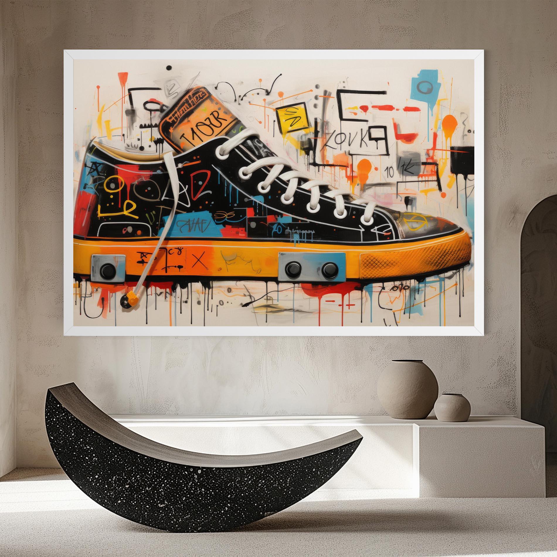 Tablou Canvas Teenager Sneakers mockup 8