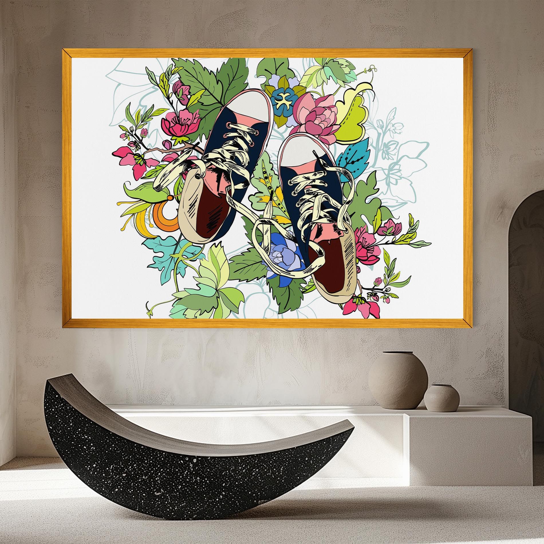 Flower Shoes mockup 8