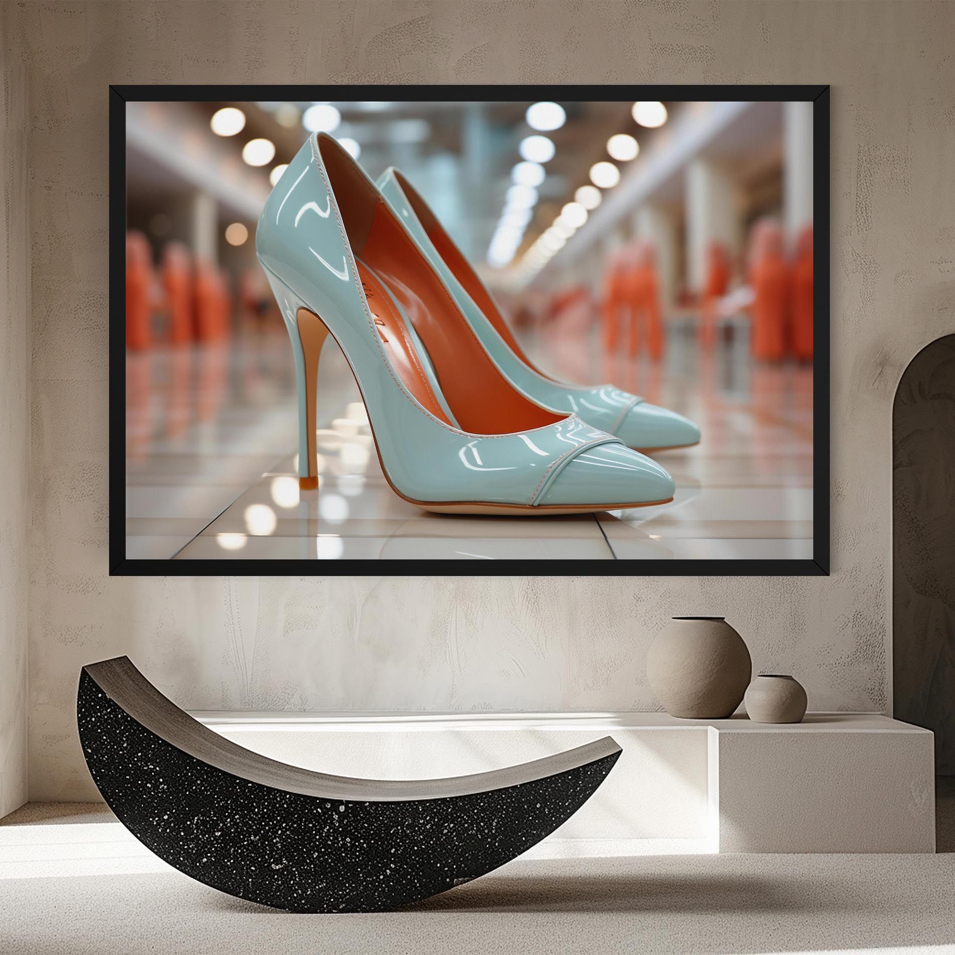 Light Blue Heels mockup 8