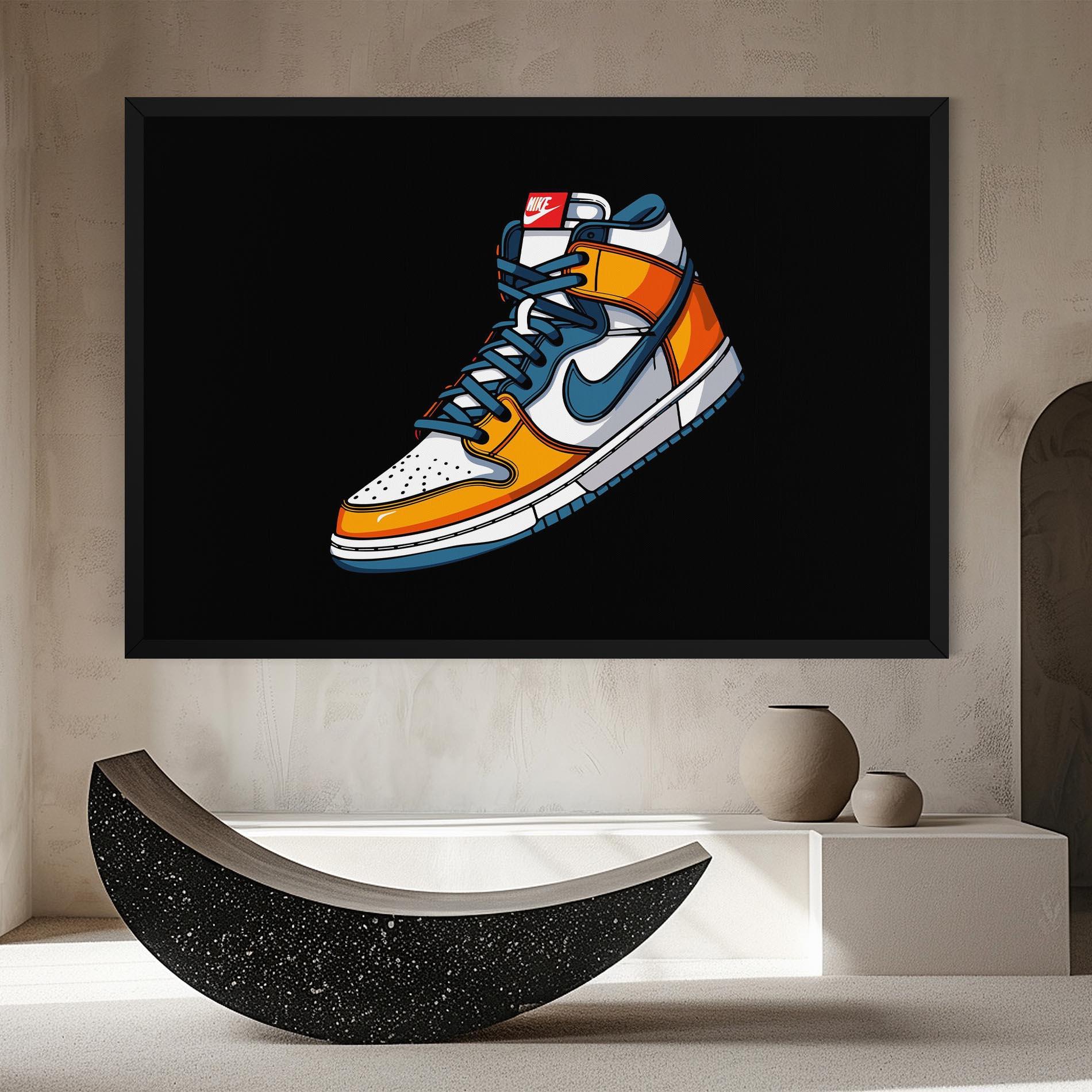 Tablou Canvas Nike Shoe mockup 8