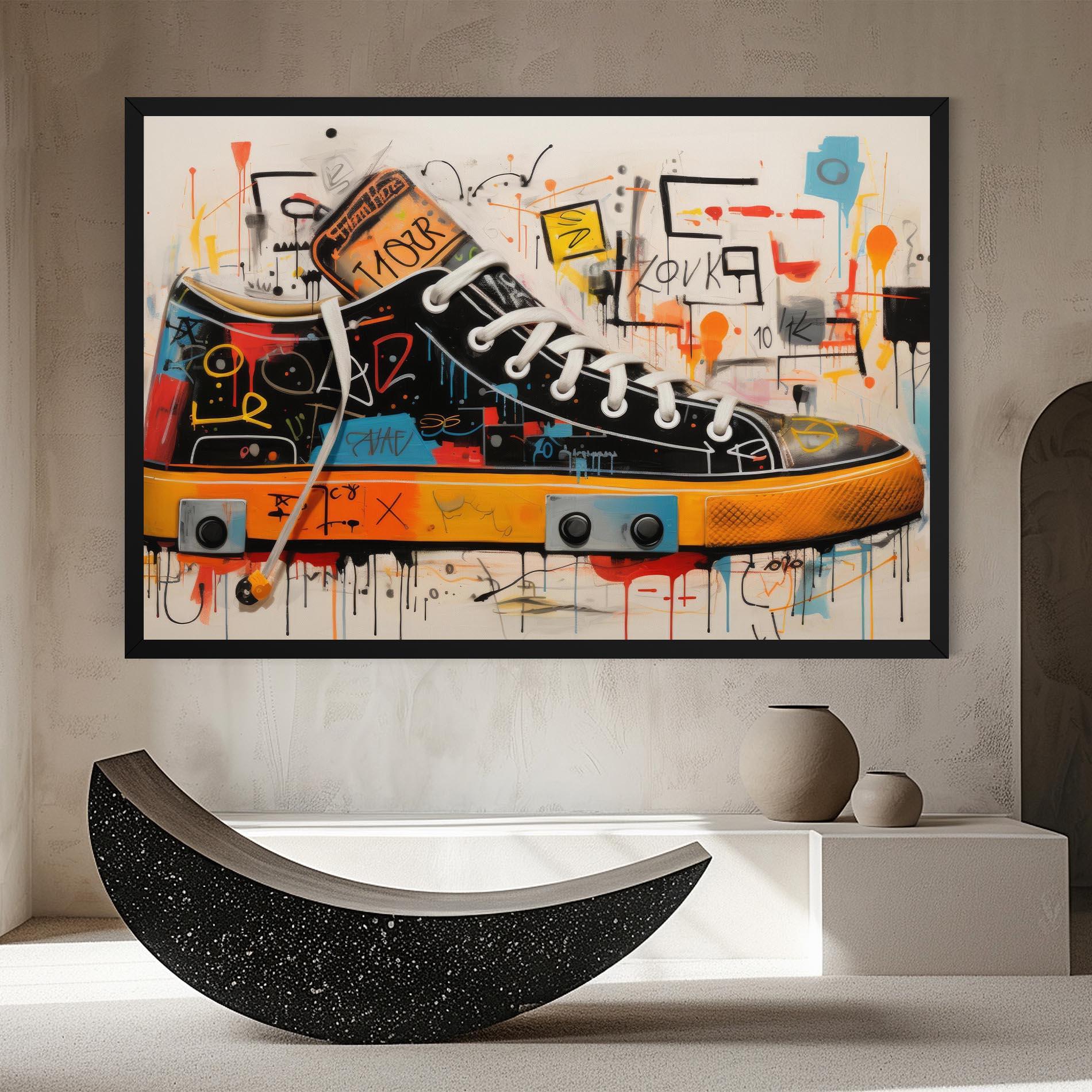 Tablou Canvas Teenager Sneakers mockup 8