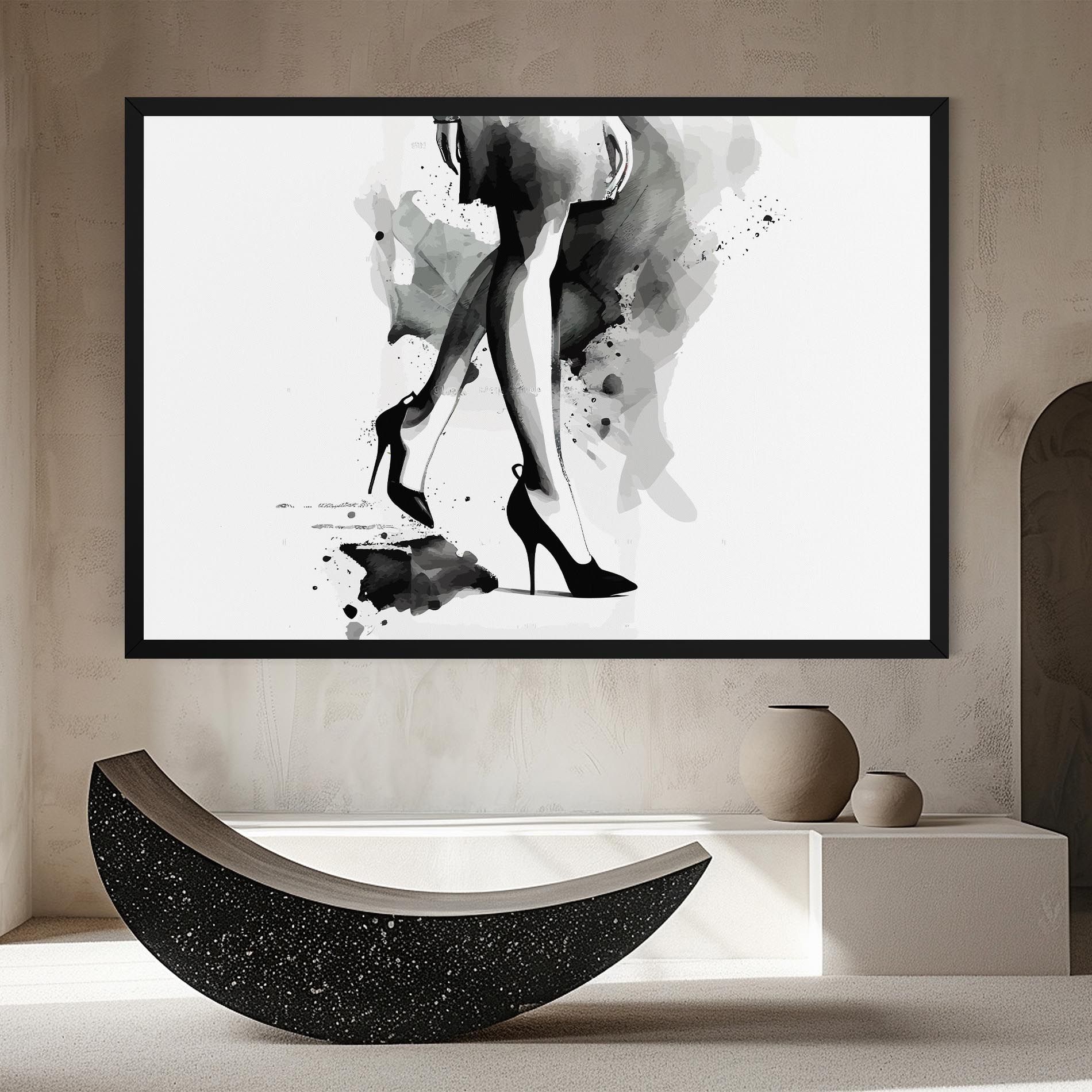 Watercolor Shoes mockup 8