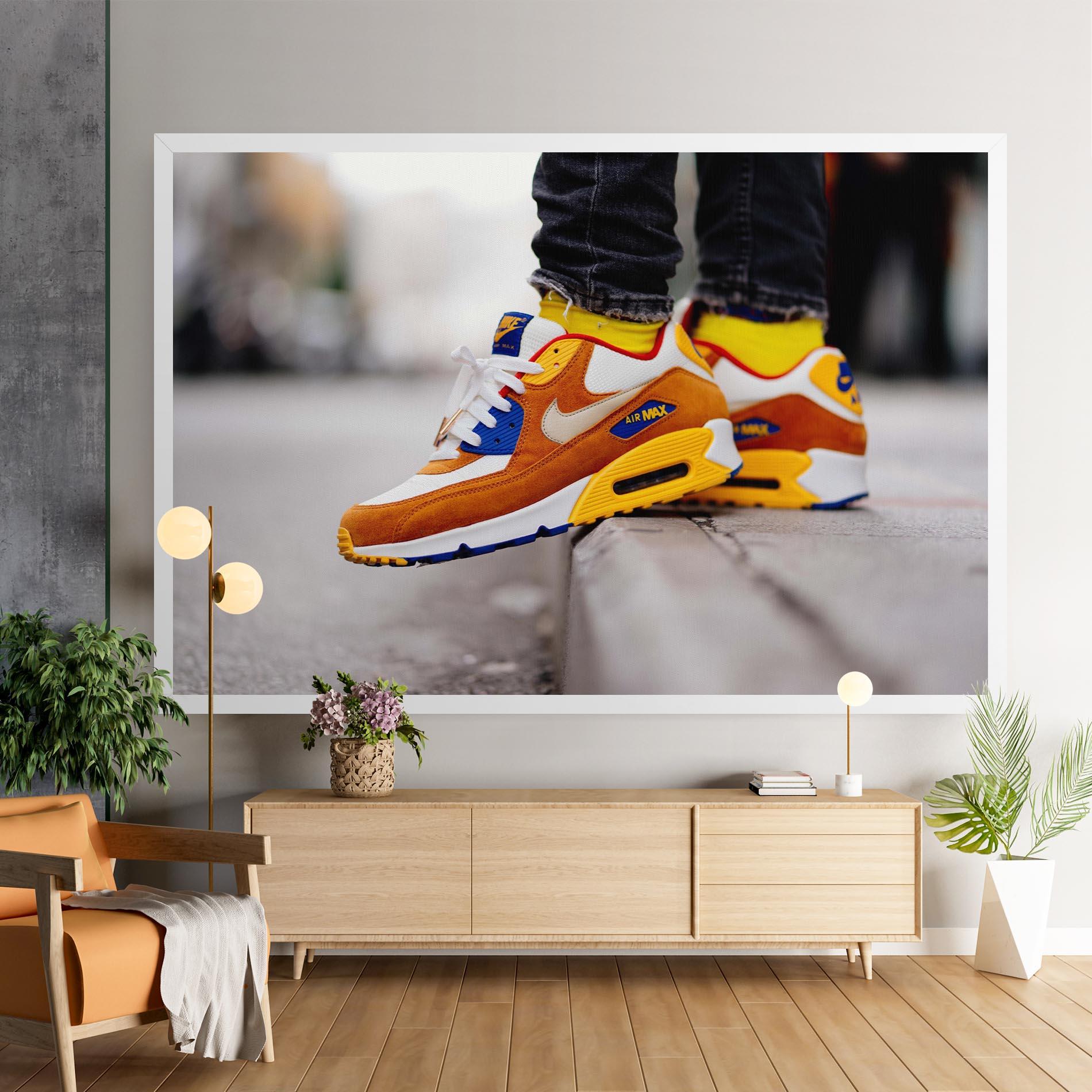 Tablou Canvas Nike Air Max Shoes mockup 9