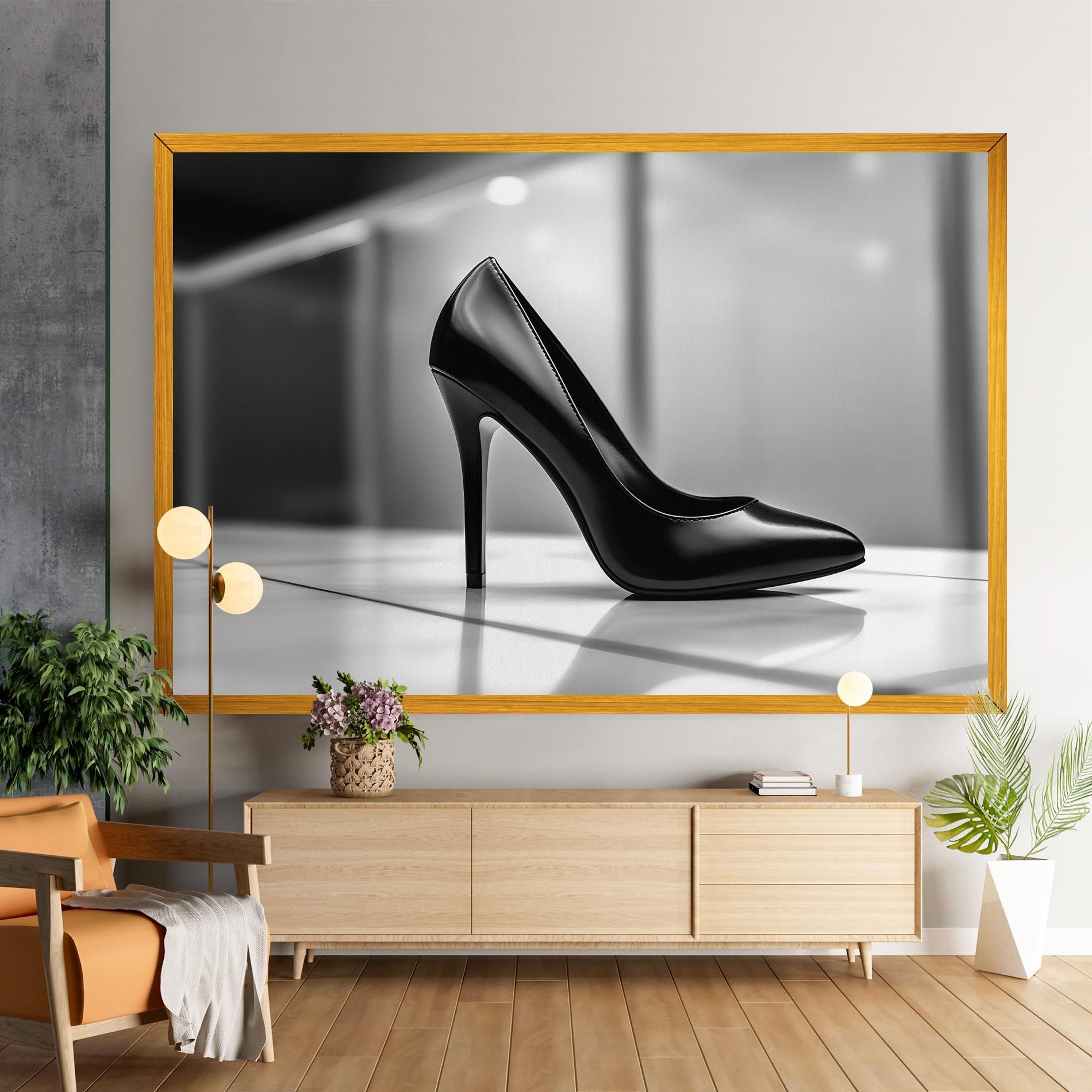 Black Unique Design mockup 9