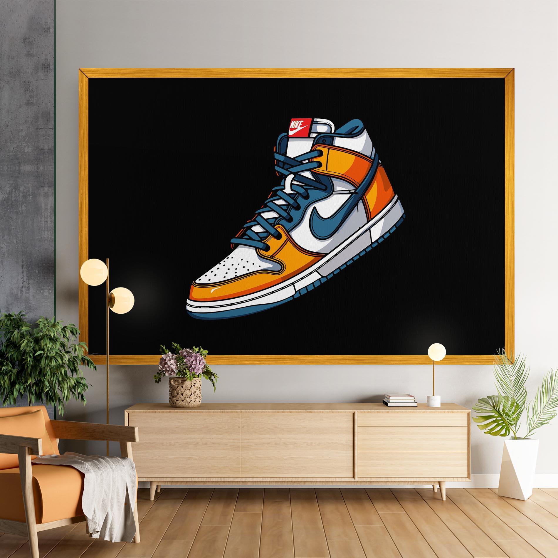 Tablou Canvas Nike Shoe mockup 9