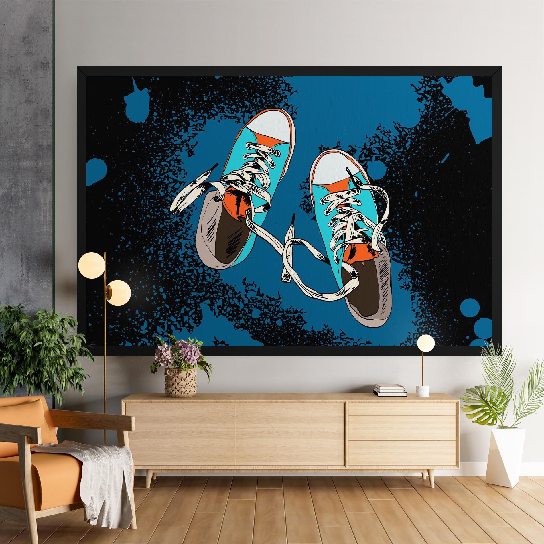Blue Shoes Splash mockup 9
