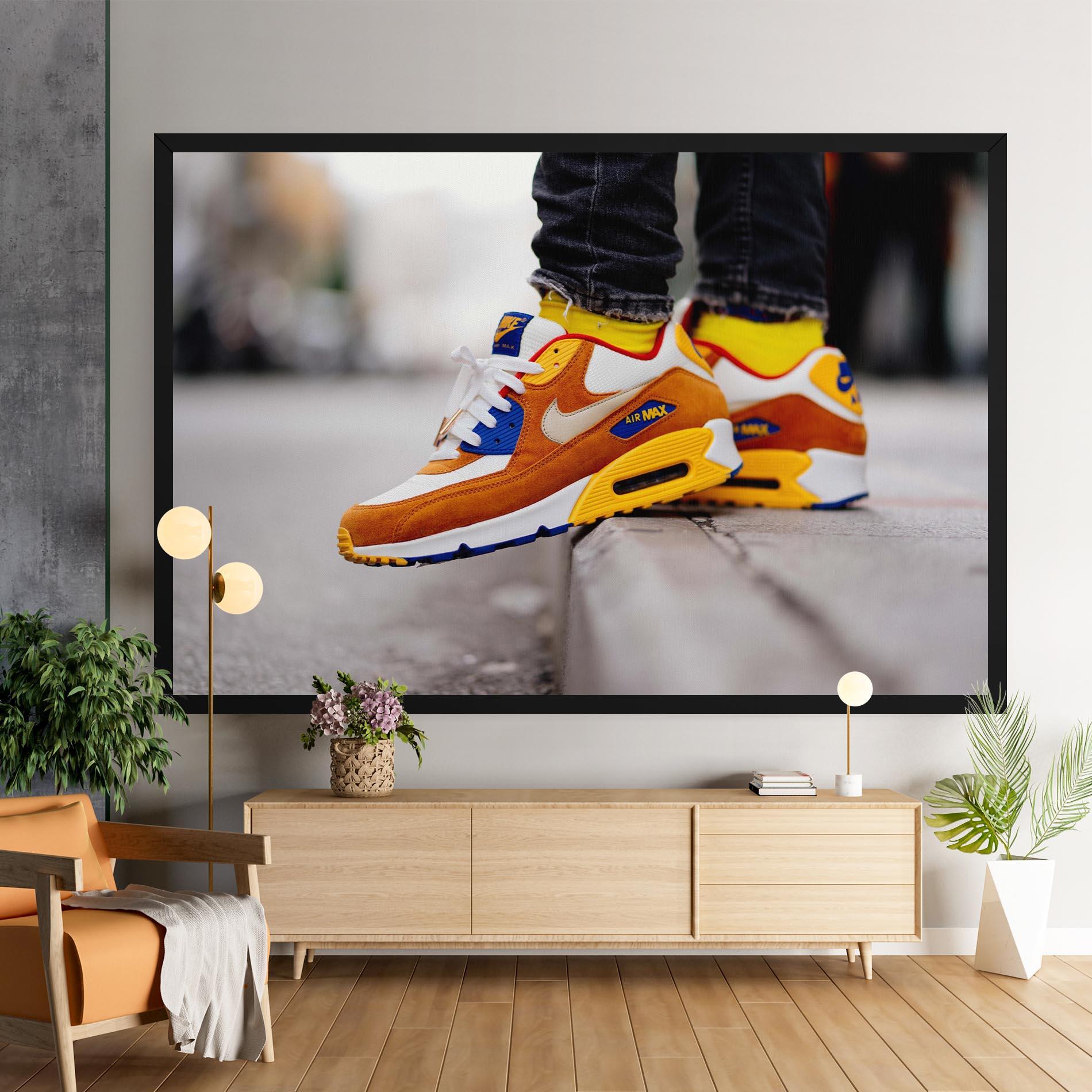 Tablou Canvas Nike Air Max Shoes mockup 9