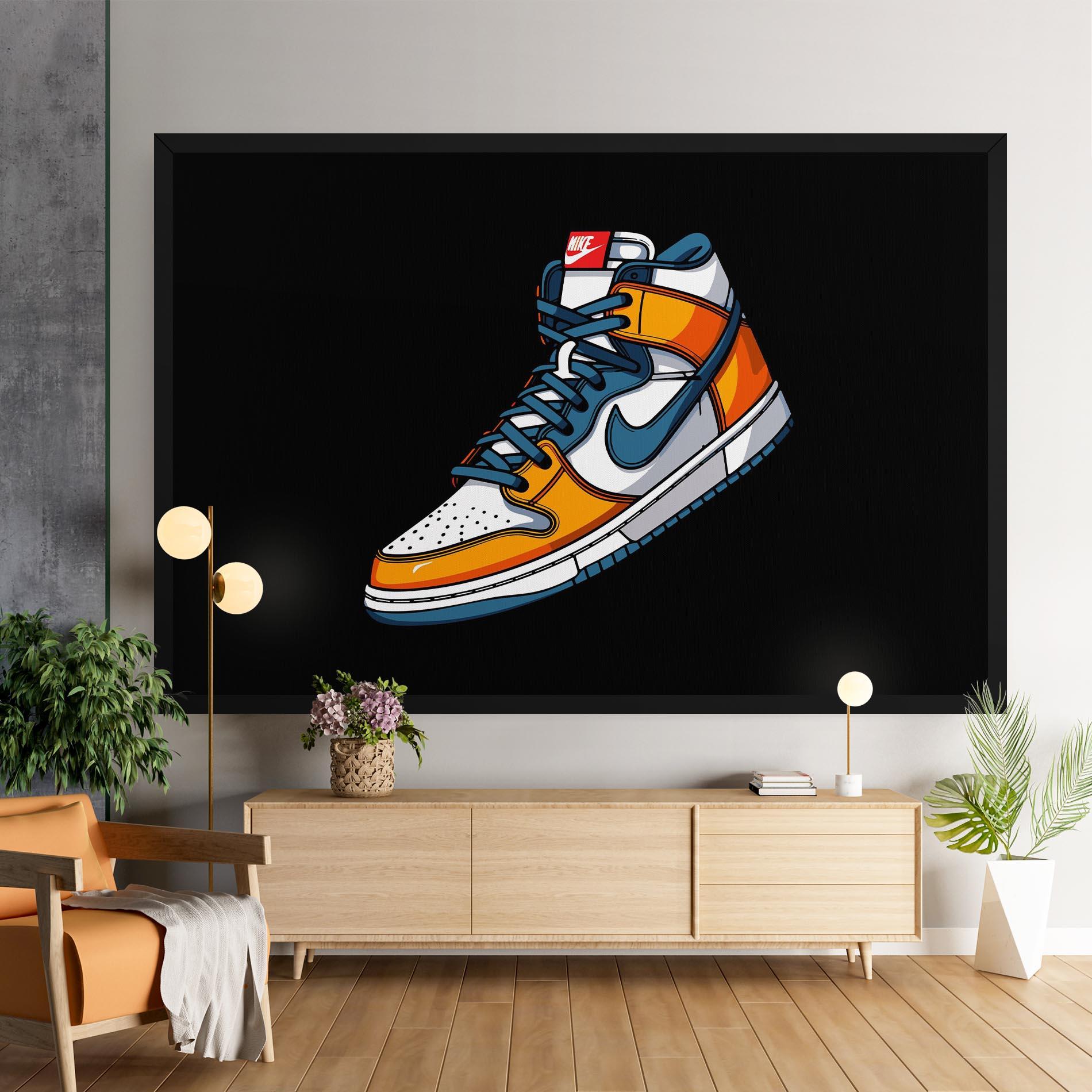 Tablou Canvas Nike Shoe mockup 9
