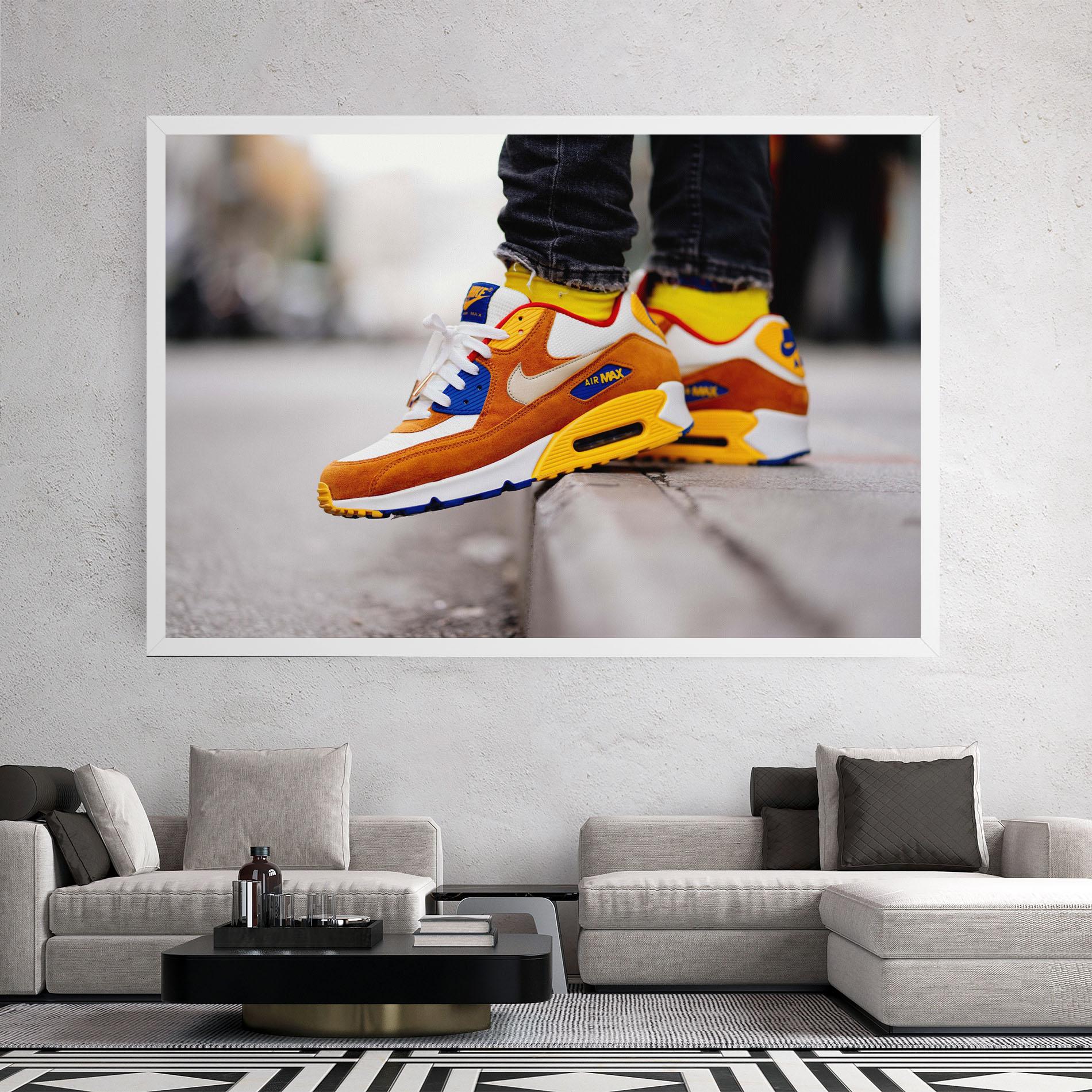 Tablou Canvas Nike Air Max Shoes mockup 2