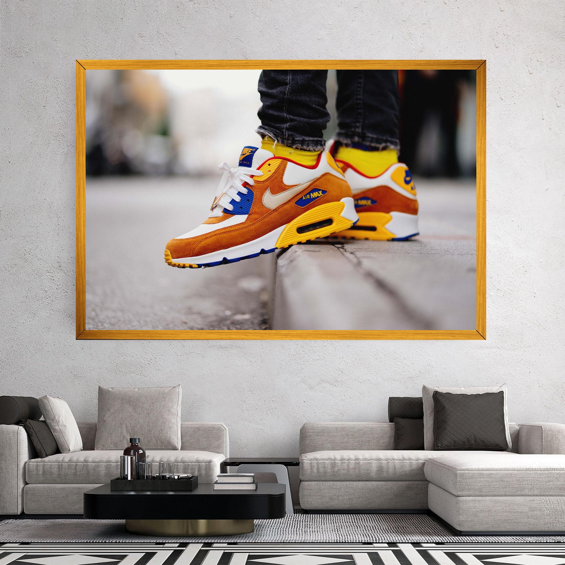 Tablou Canvas Nike Air Max Shoes mockup 2