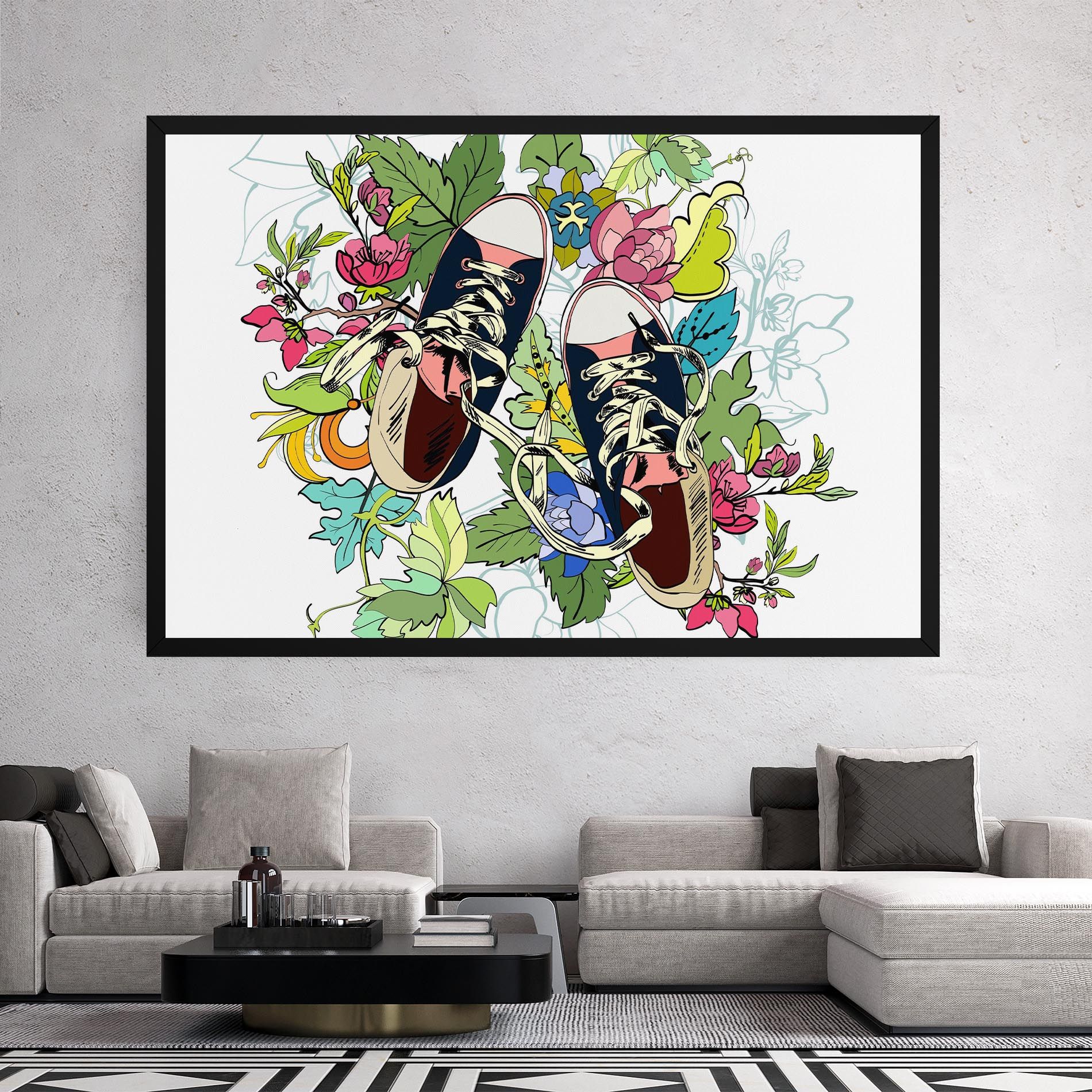 Flower Shoes mockup 2