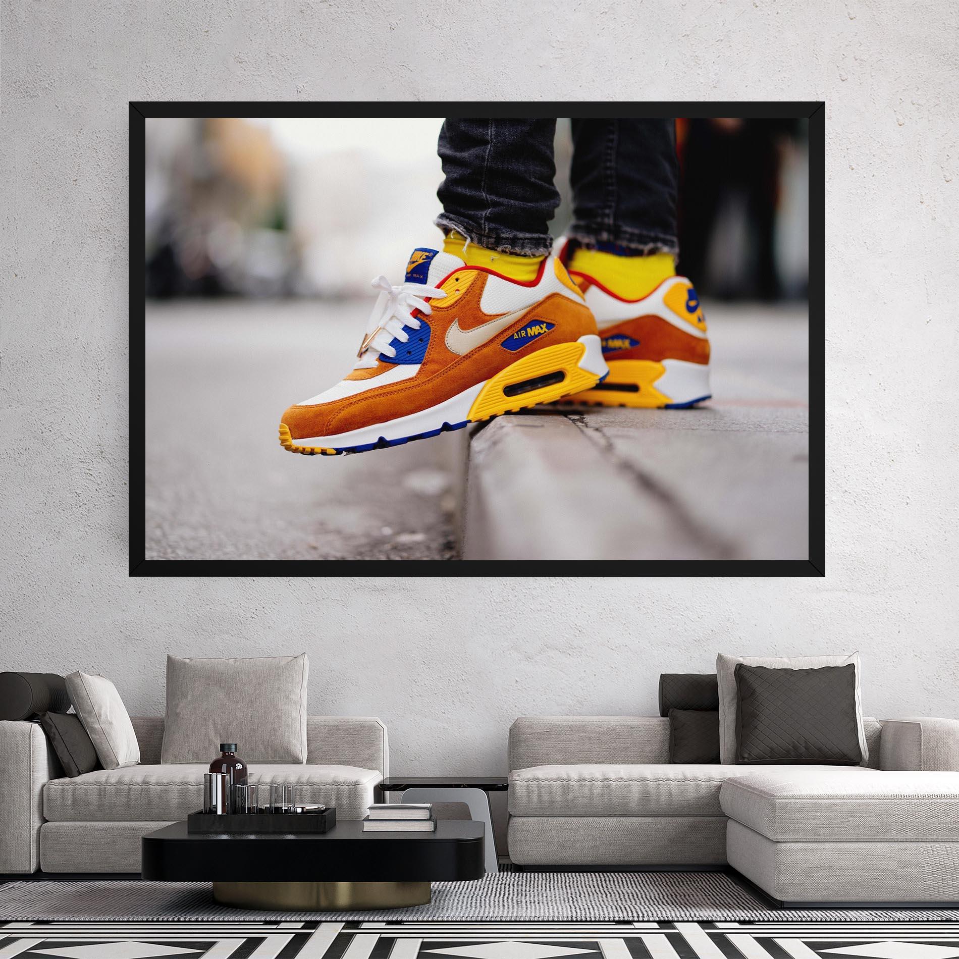 Tablou Canvas Nike Air Max Shoes mockup 2