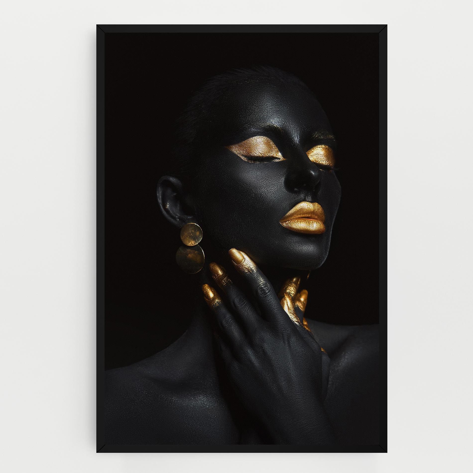 Eyelids Gold Makeup mockup 0