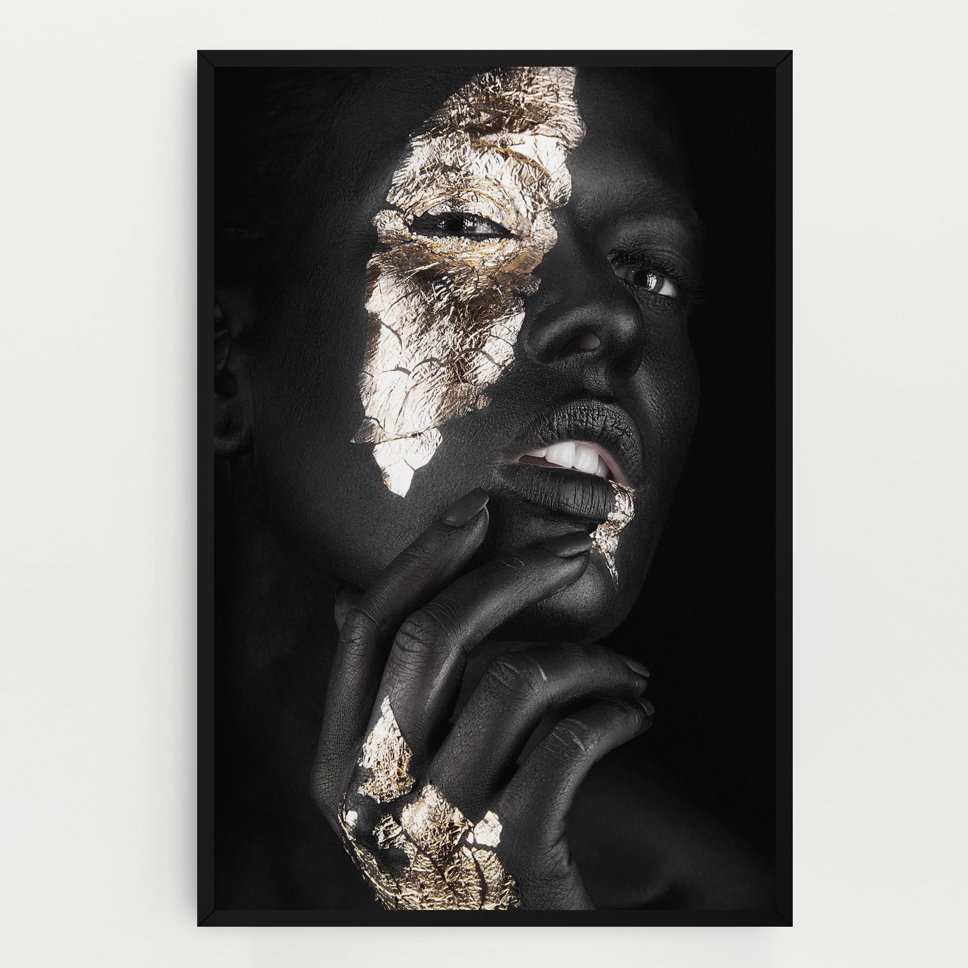 Tablou Canvas Golden Posture mockup 0