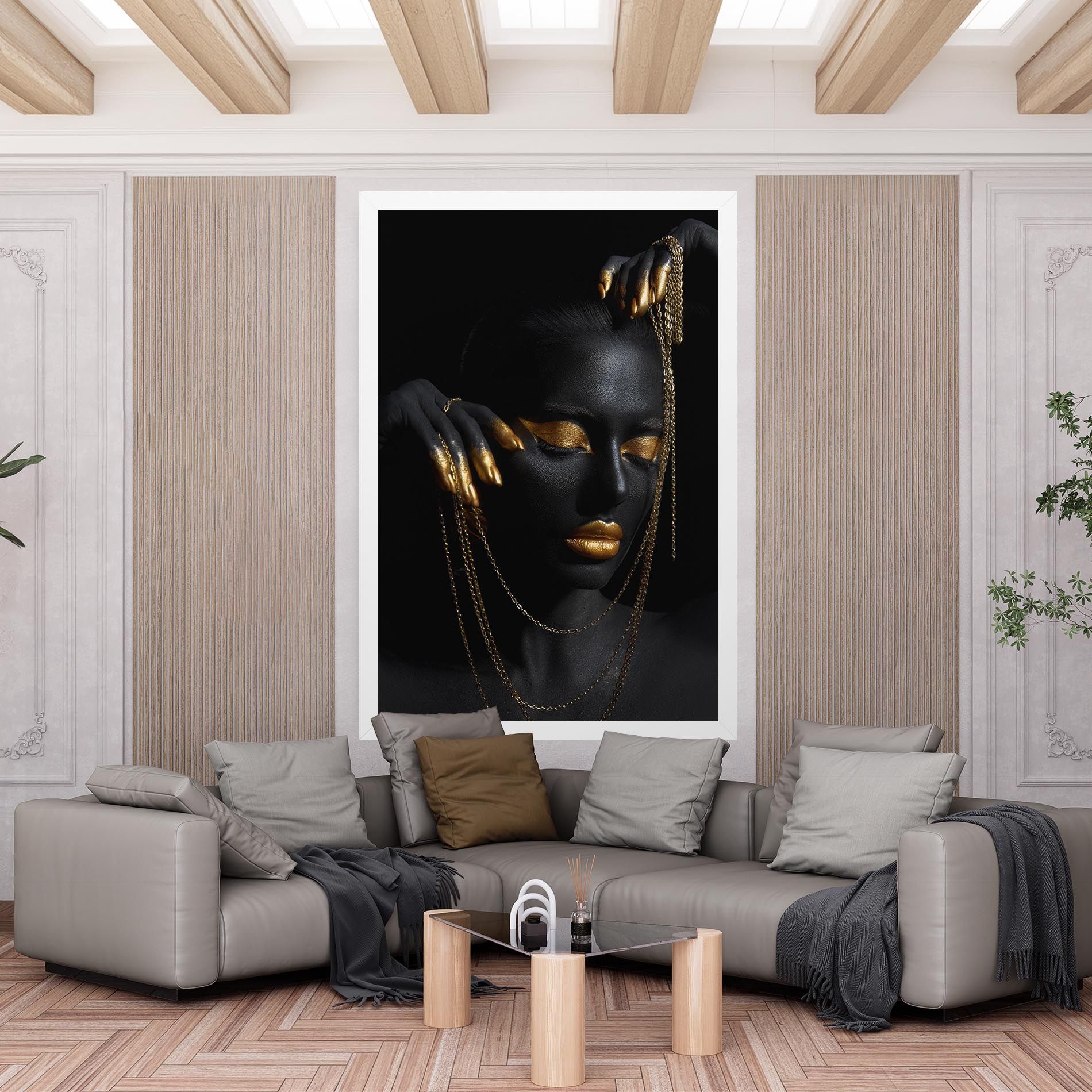 Gold Black Skin mockup 6