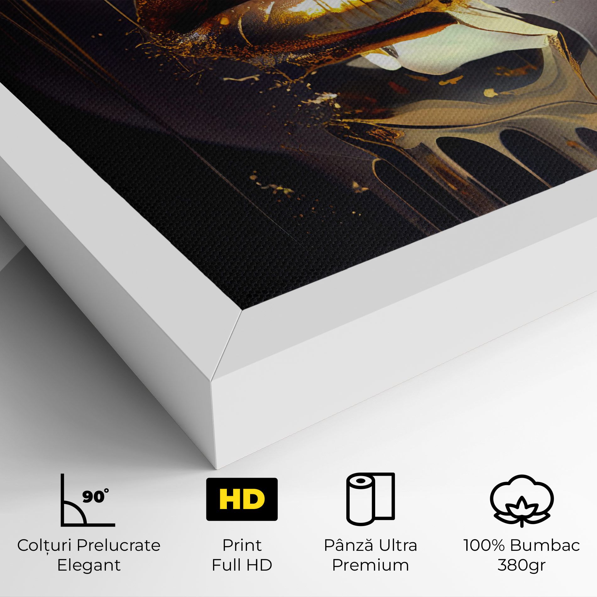 Glamorous Gold Lips mockup 4