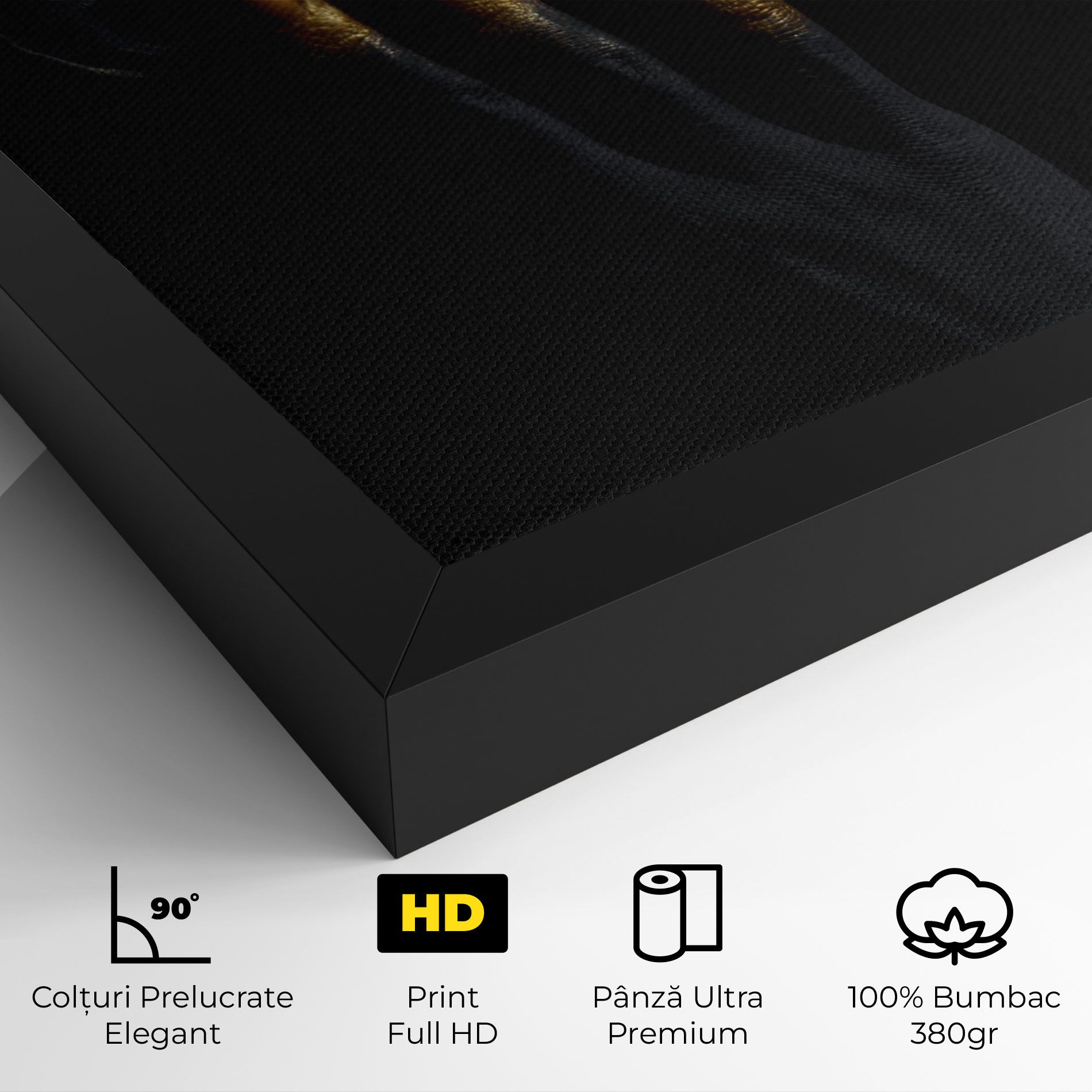 Gold Black Paint mockup 4